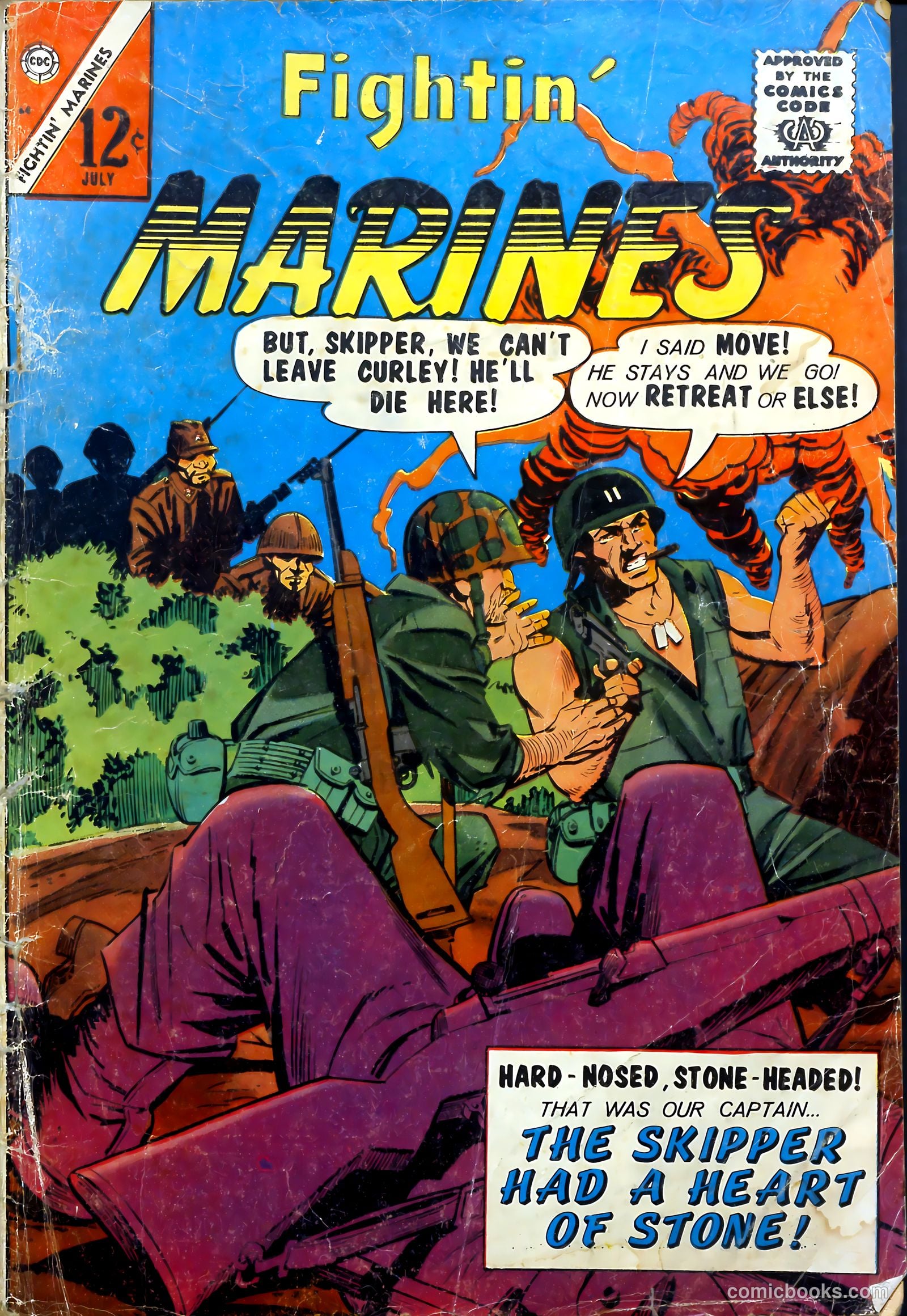 Fightin' Marines #64 cover