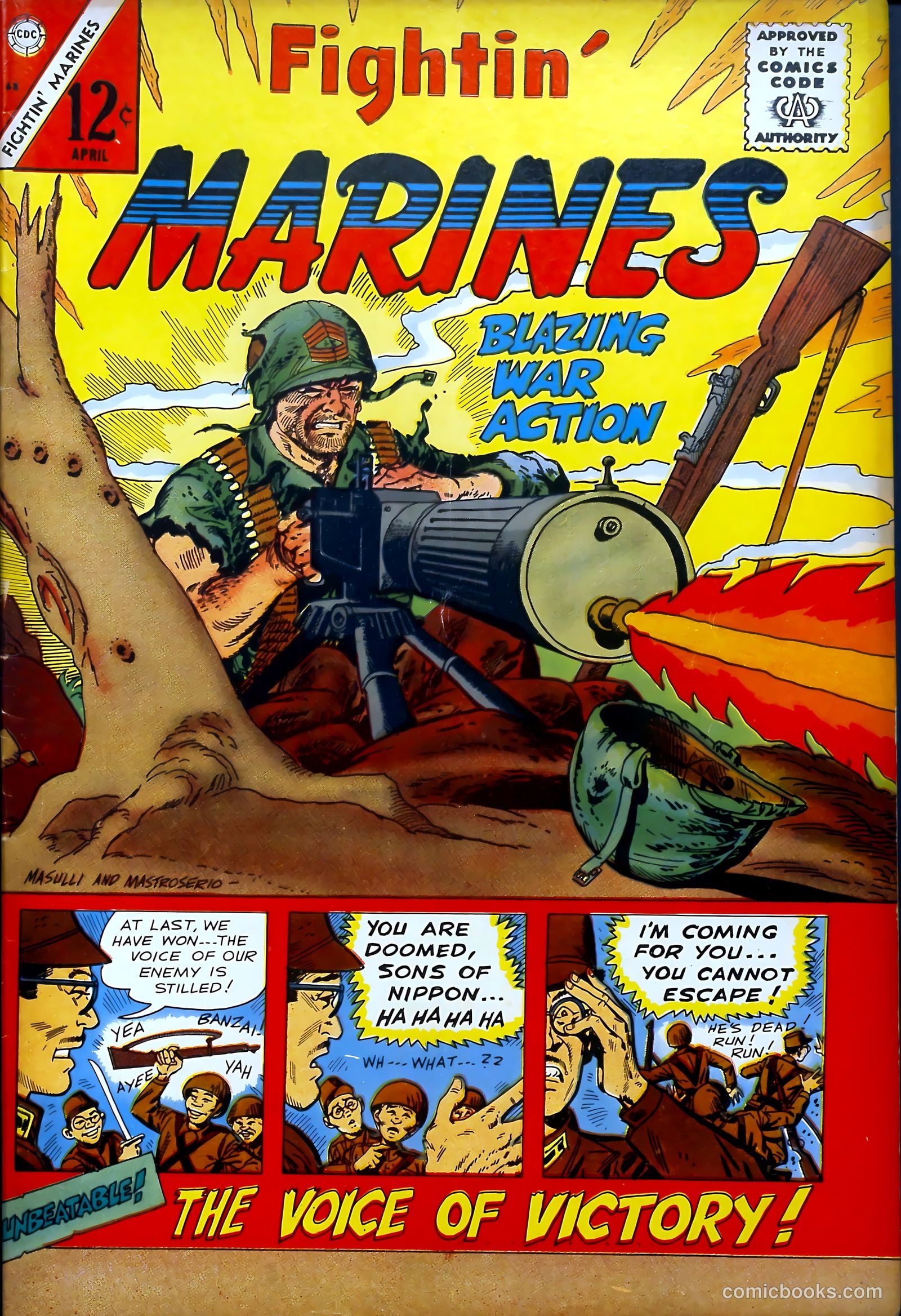 Fightin' Marines #68 cover