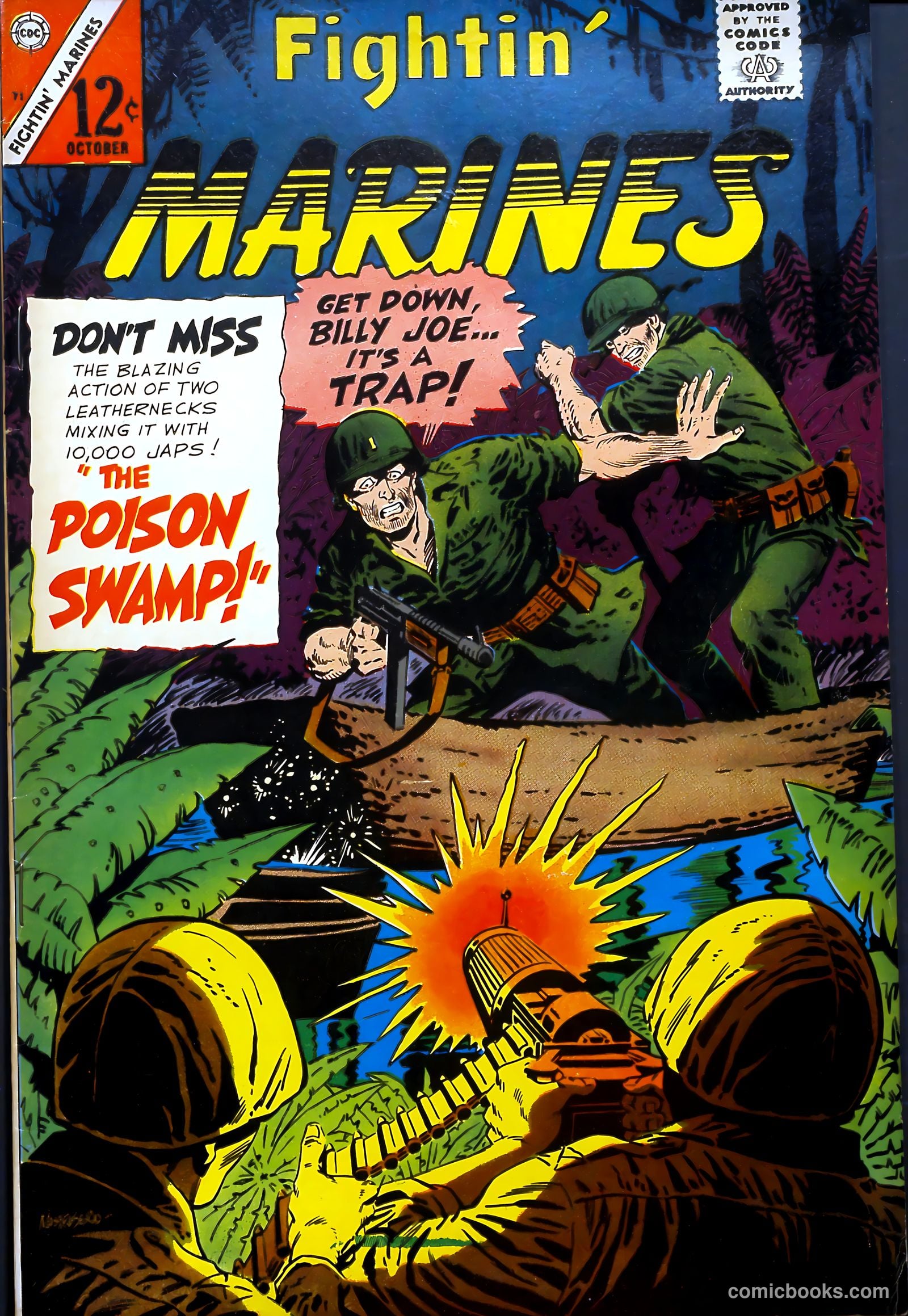 Fightin' Marines #71 cover