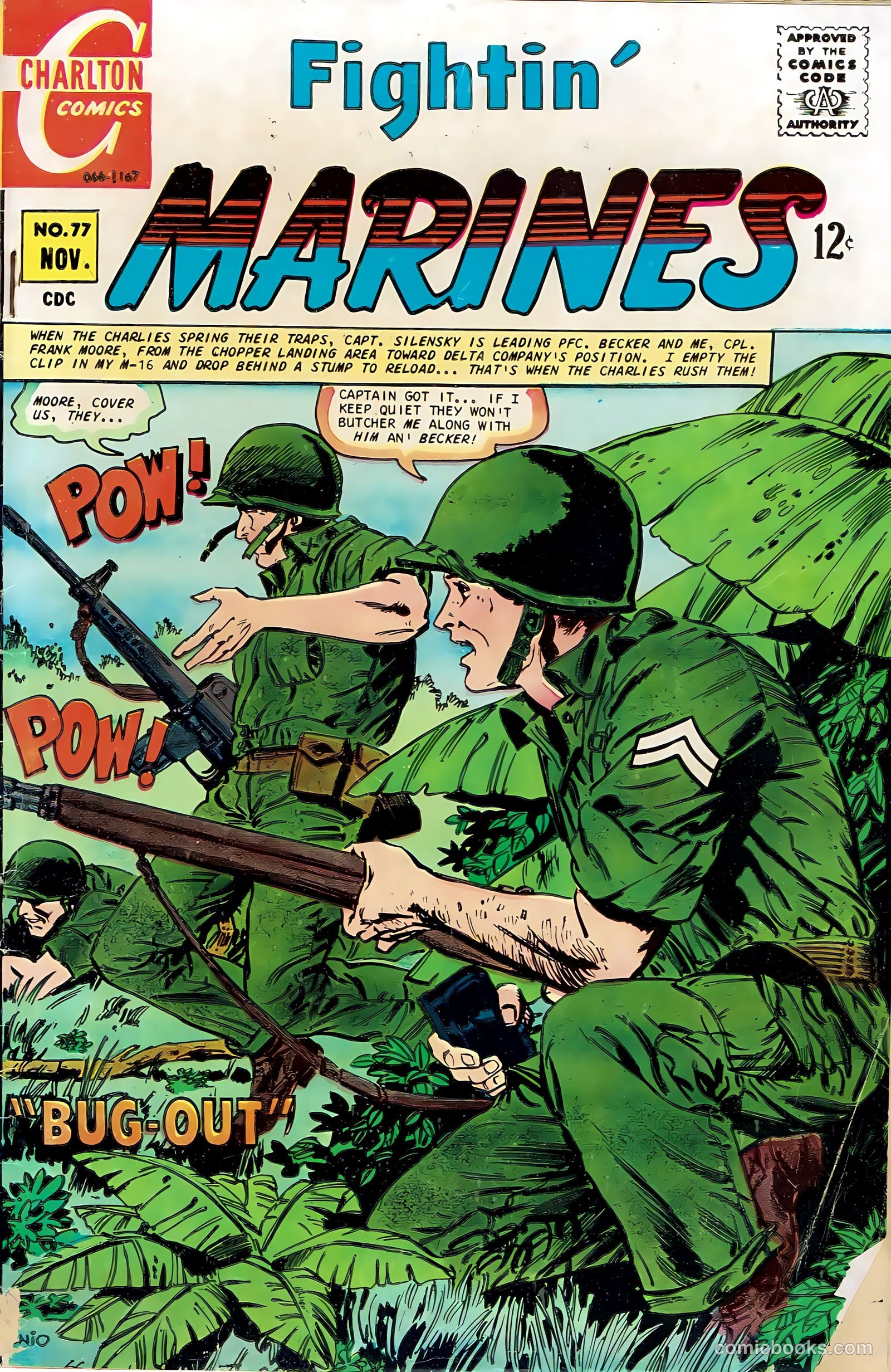 Fightin' Marines #77 (1967) — page 1 of 36