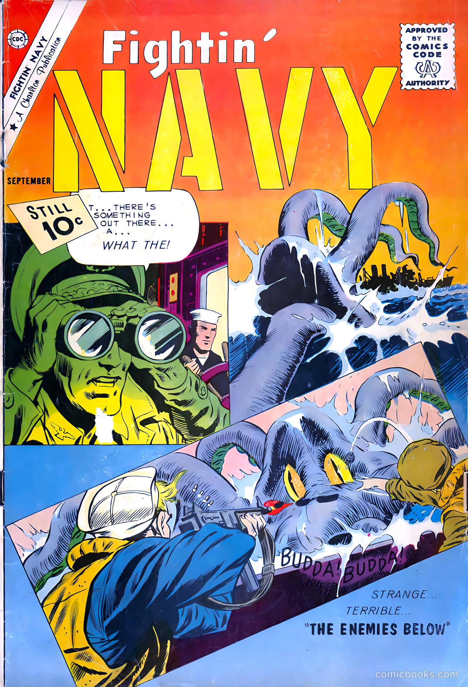 Fightin' Navy #100 cover