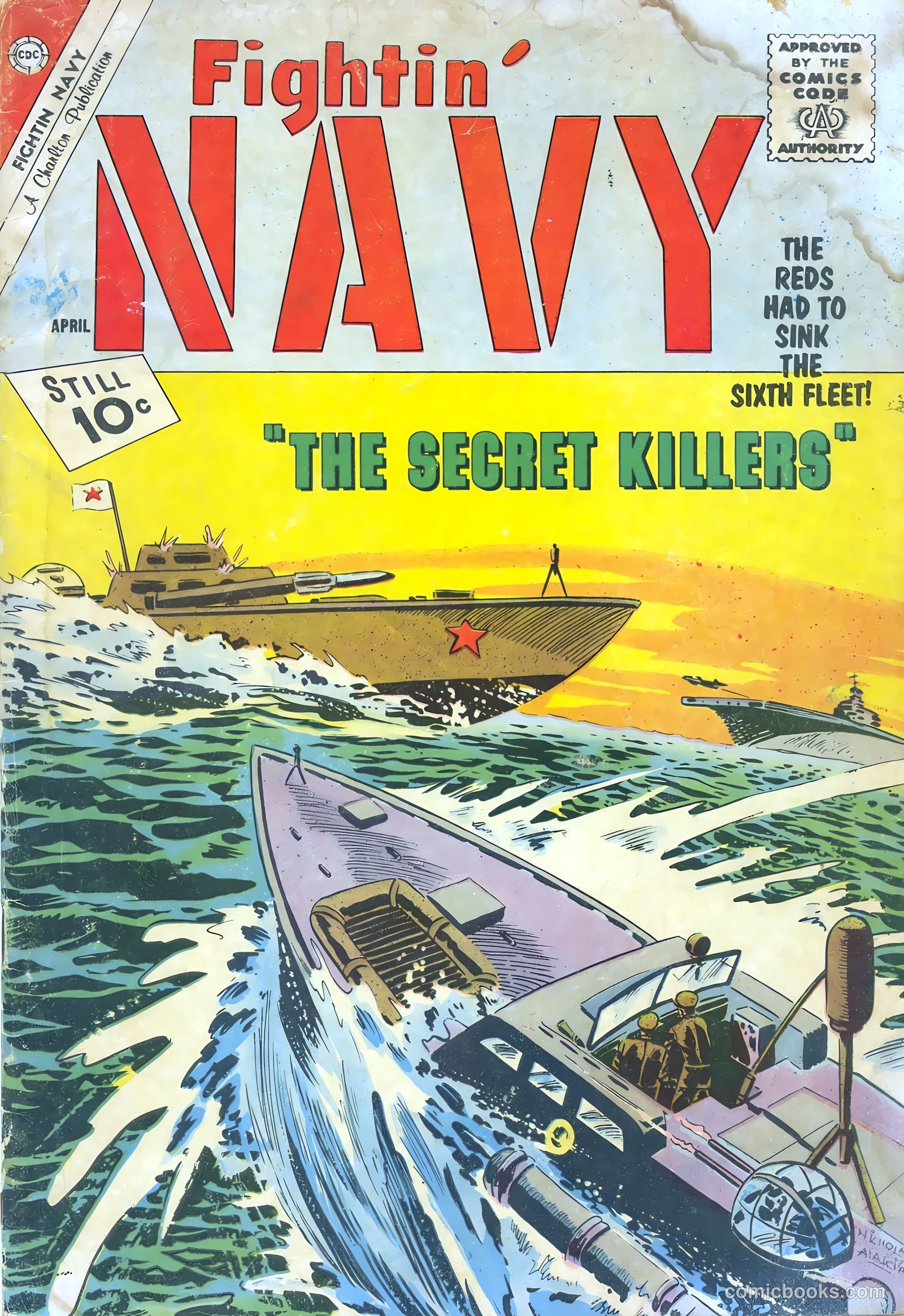 Fightin' Navy #103 cover