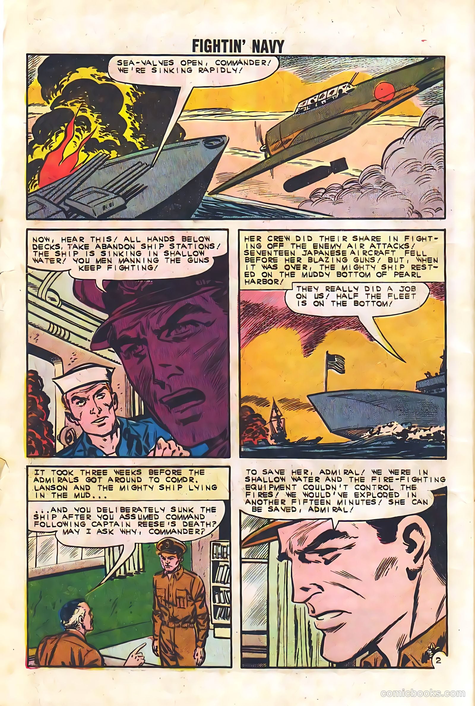 Fightin' Navy #105 (1962) — page 4