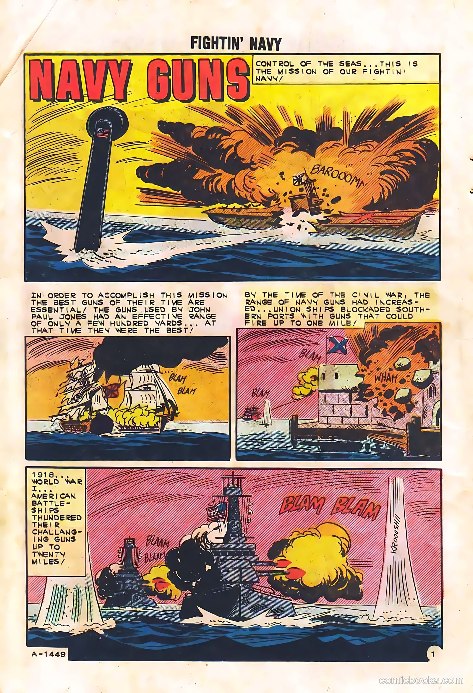 Fightin' Navy #105 (1962) — page 12