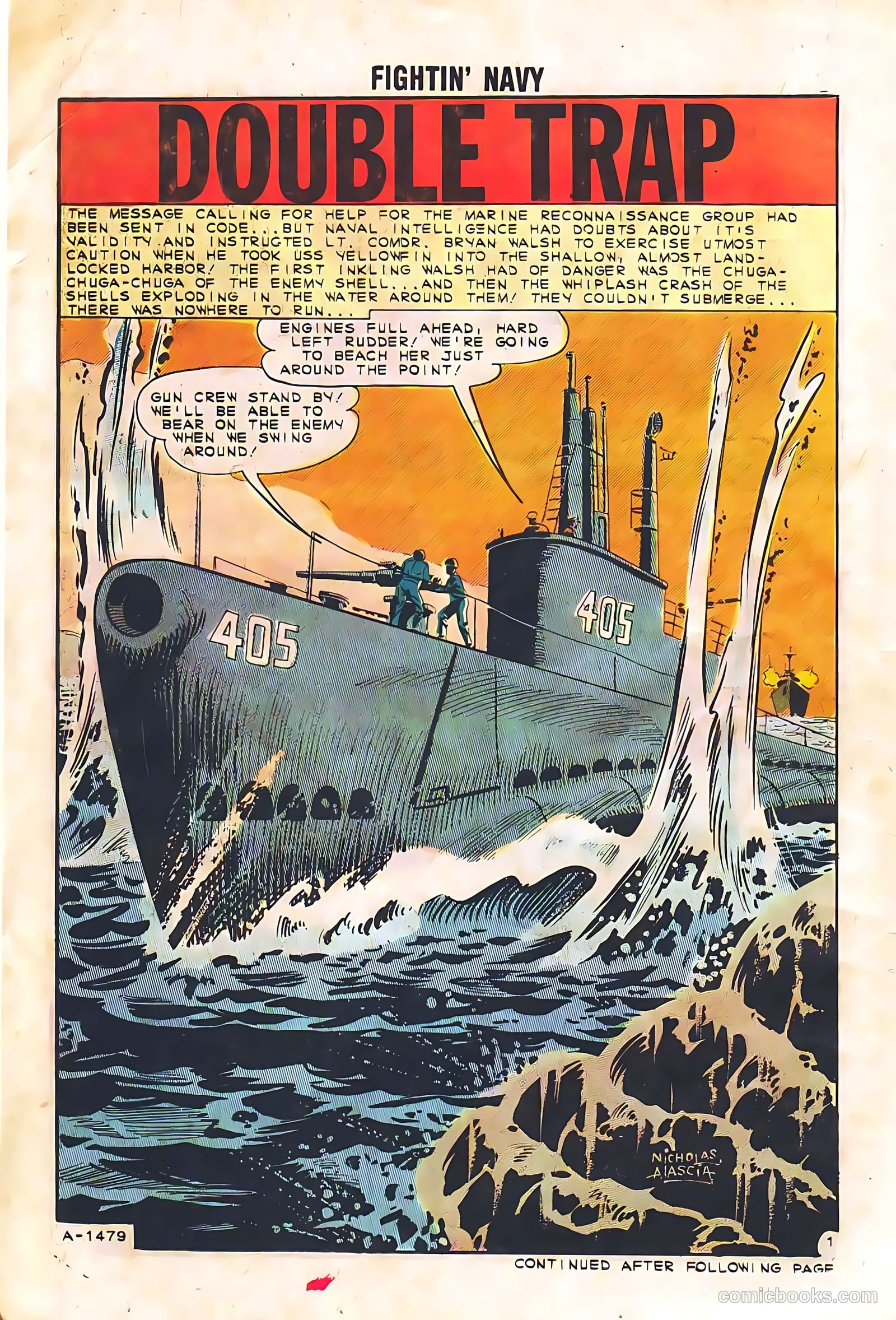 Fightin' Navy #105 (1962) — page 14