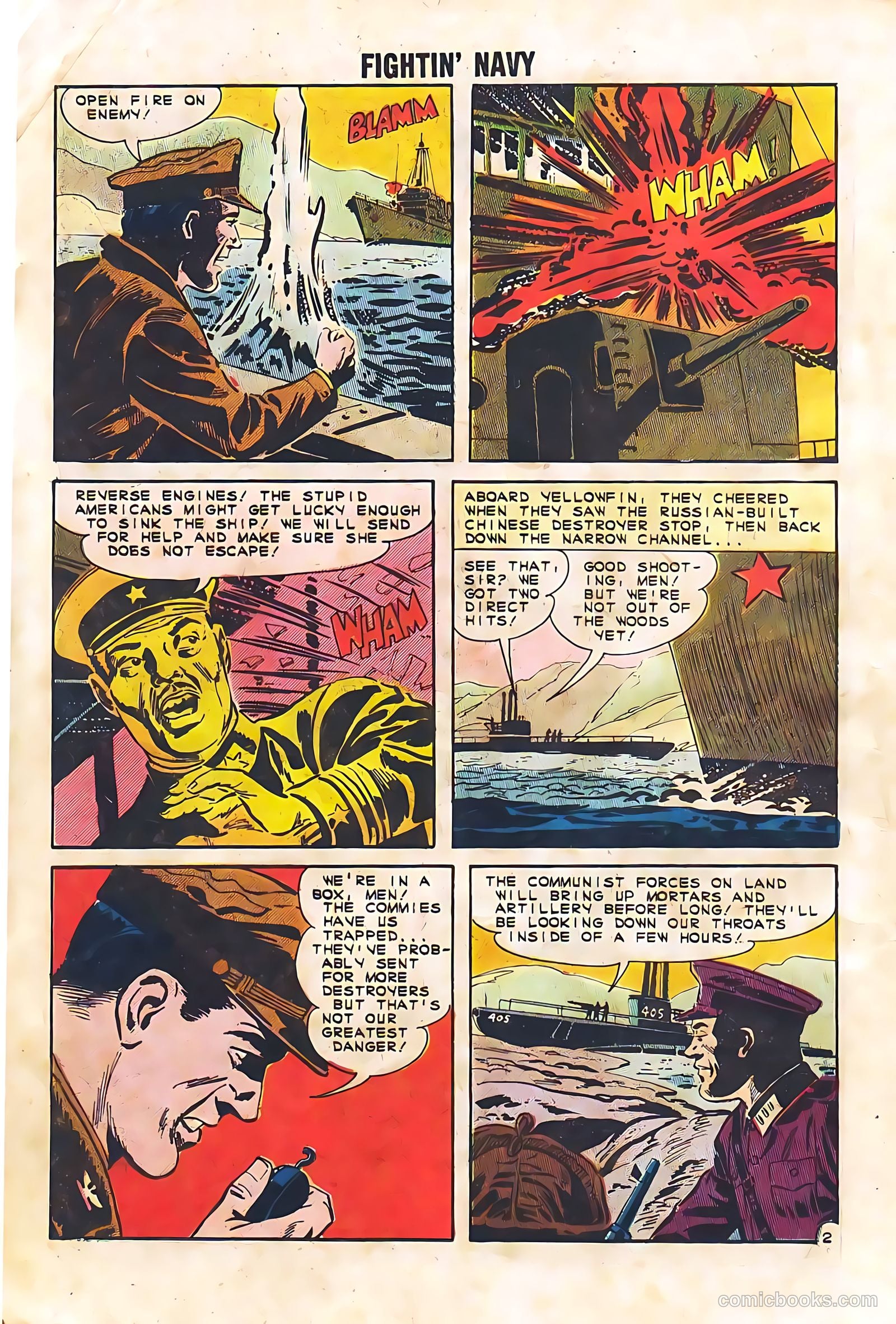 Fightin' Navy #105 (1962) — page 16