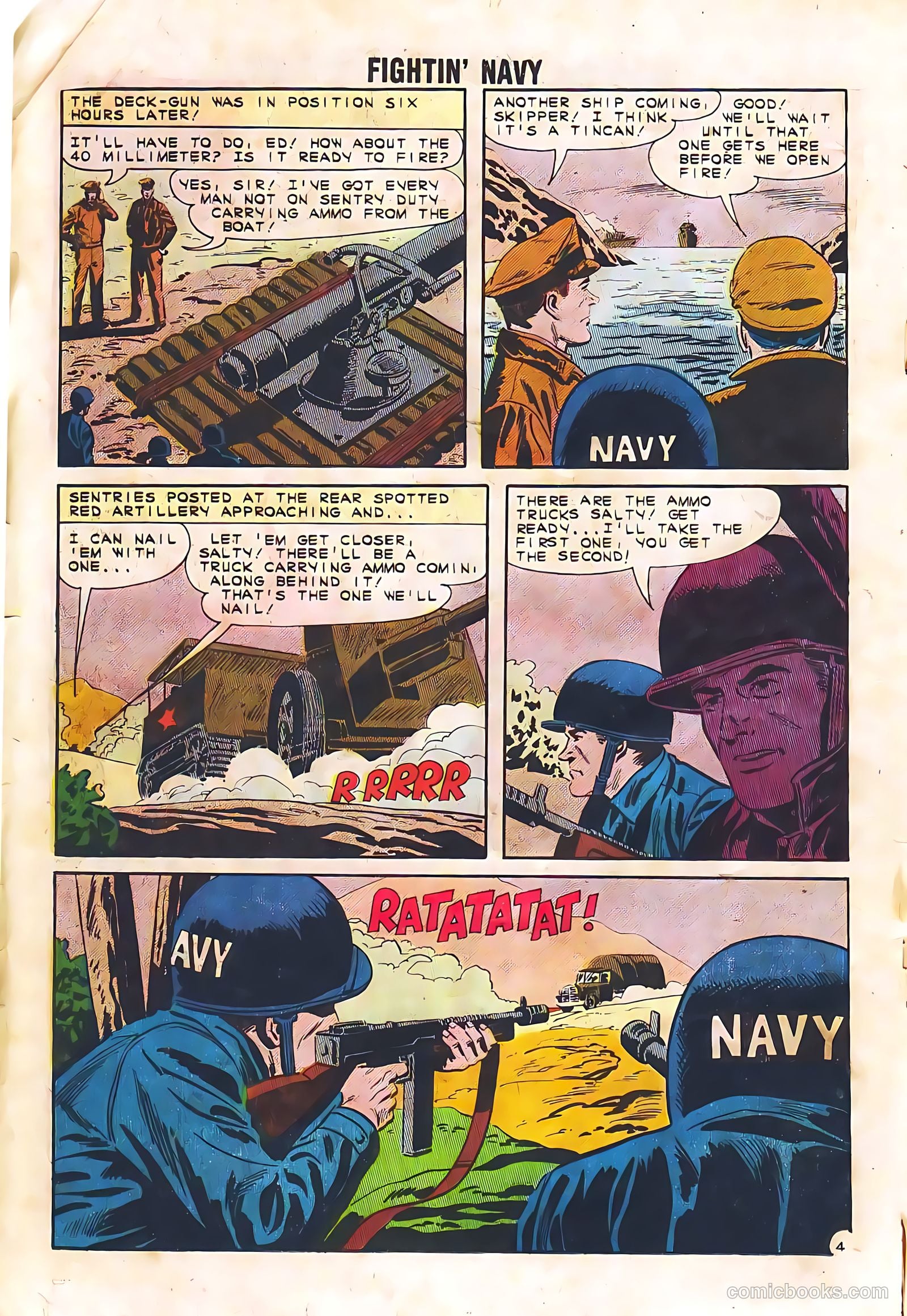 Fightin' Navy #105 (1962) — page 18