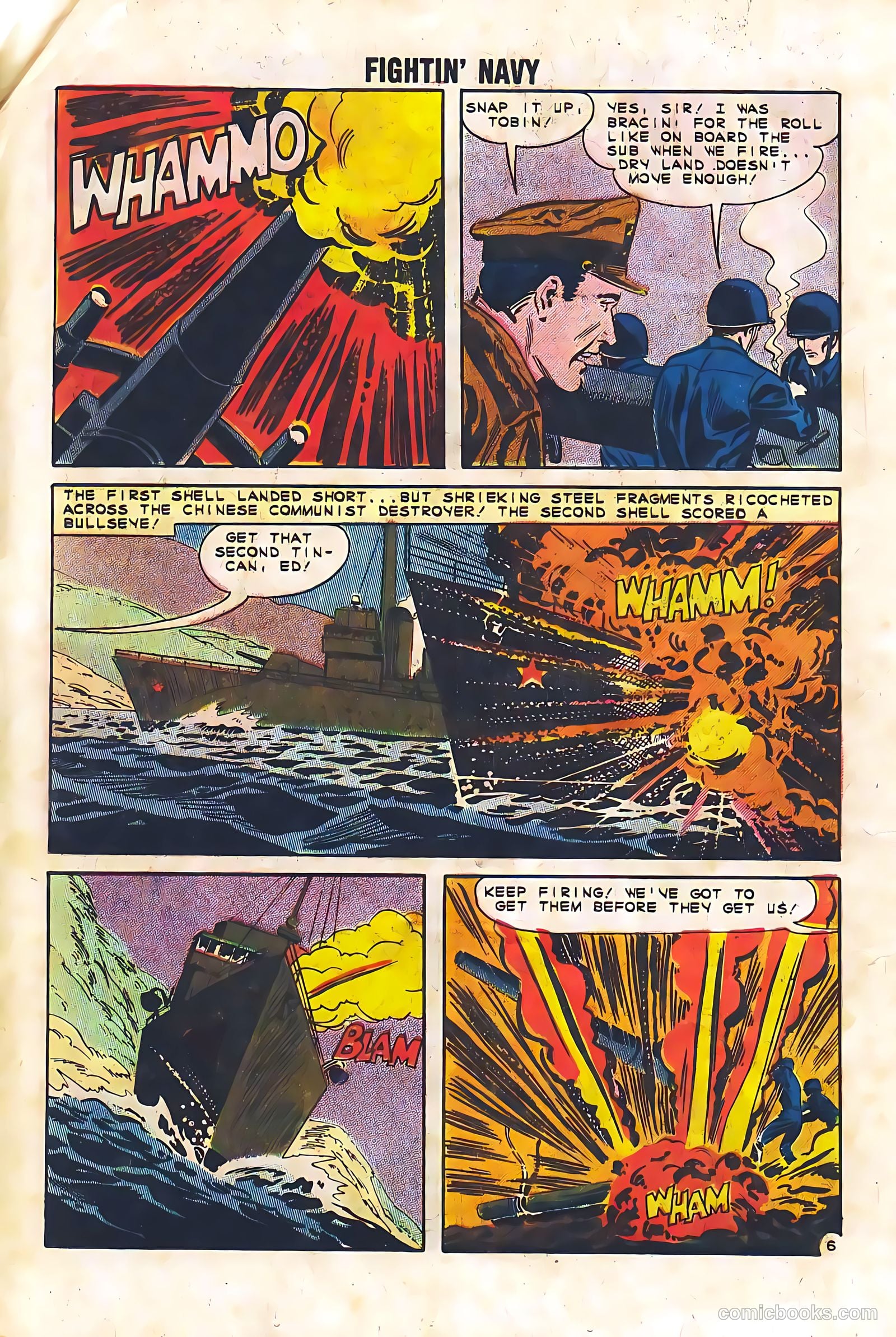 Fightin' Navy #105 (1962) — page 20