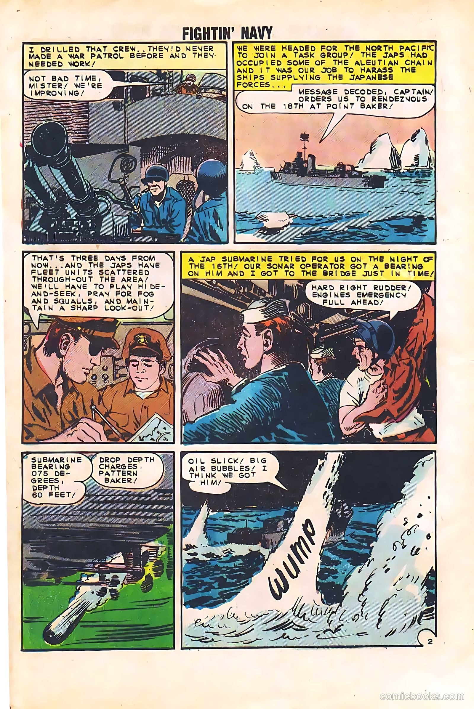 Fightin' Navy #113 (1963) — page 4