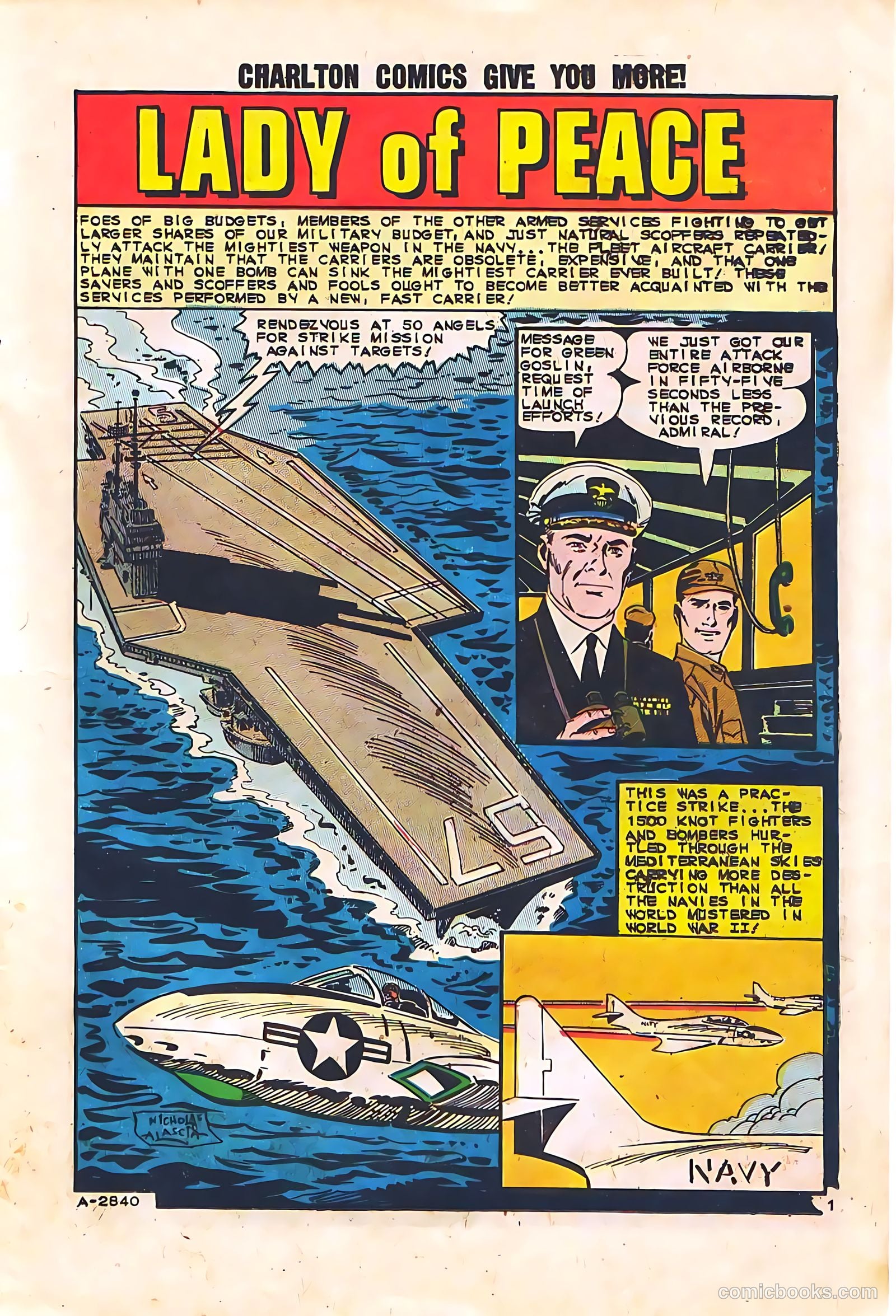 Fightin' Navy #113 (1963) — page 11