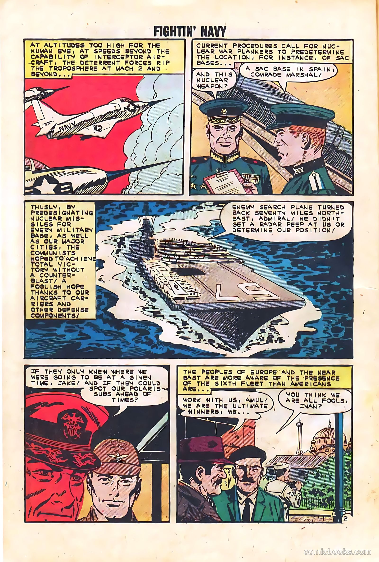 Fightin' Navy #113 (1963) — page 12