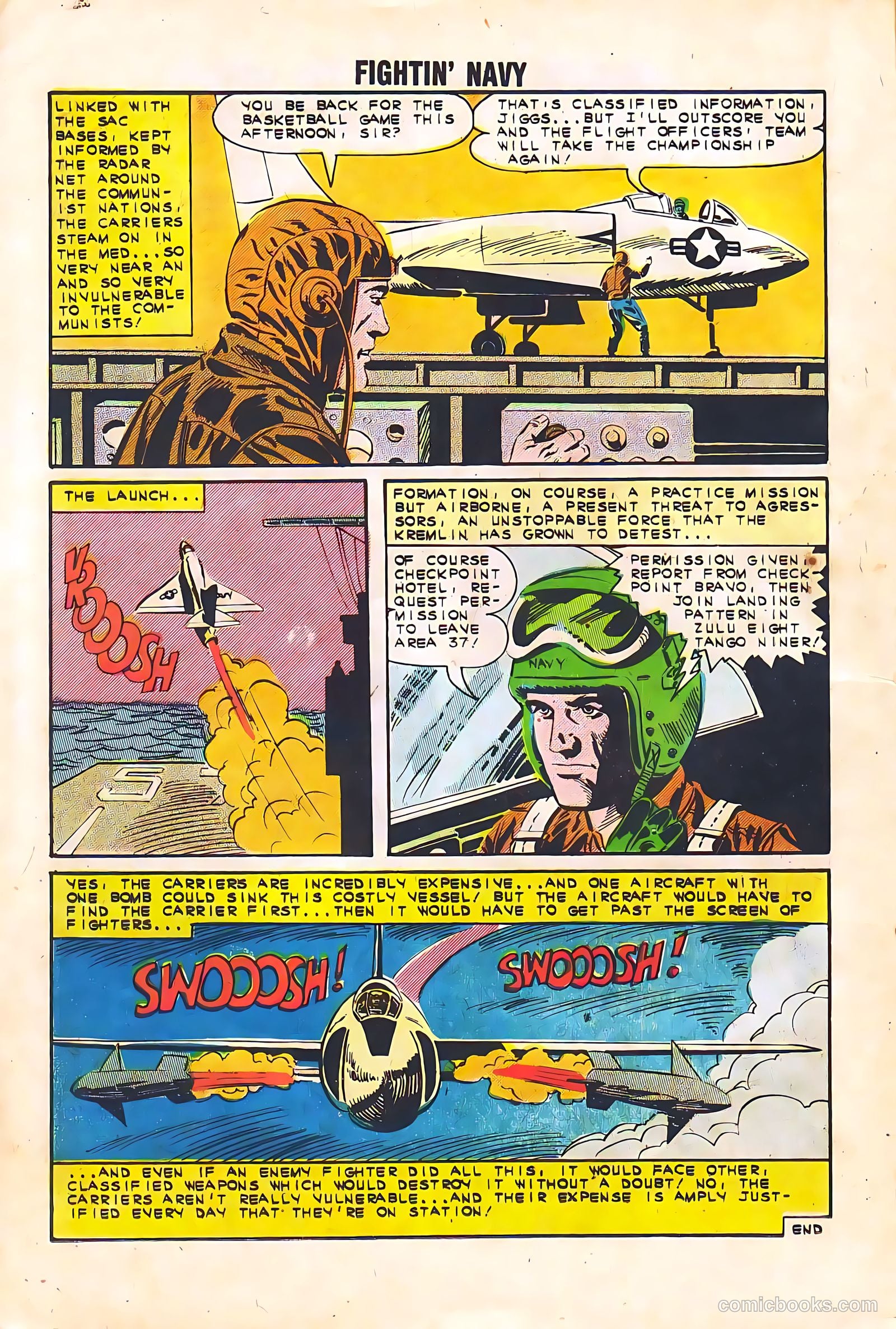Fightin' Navy #113 (1963) — page 14