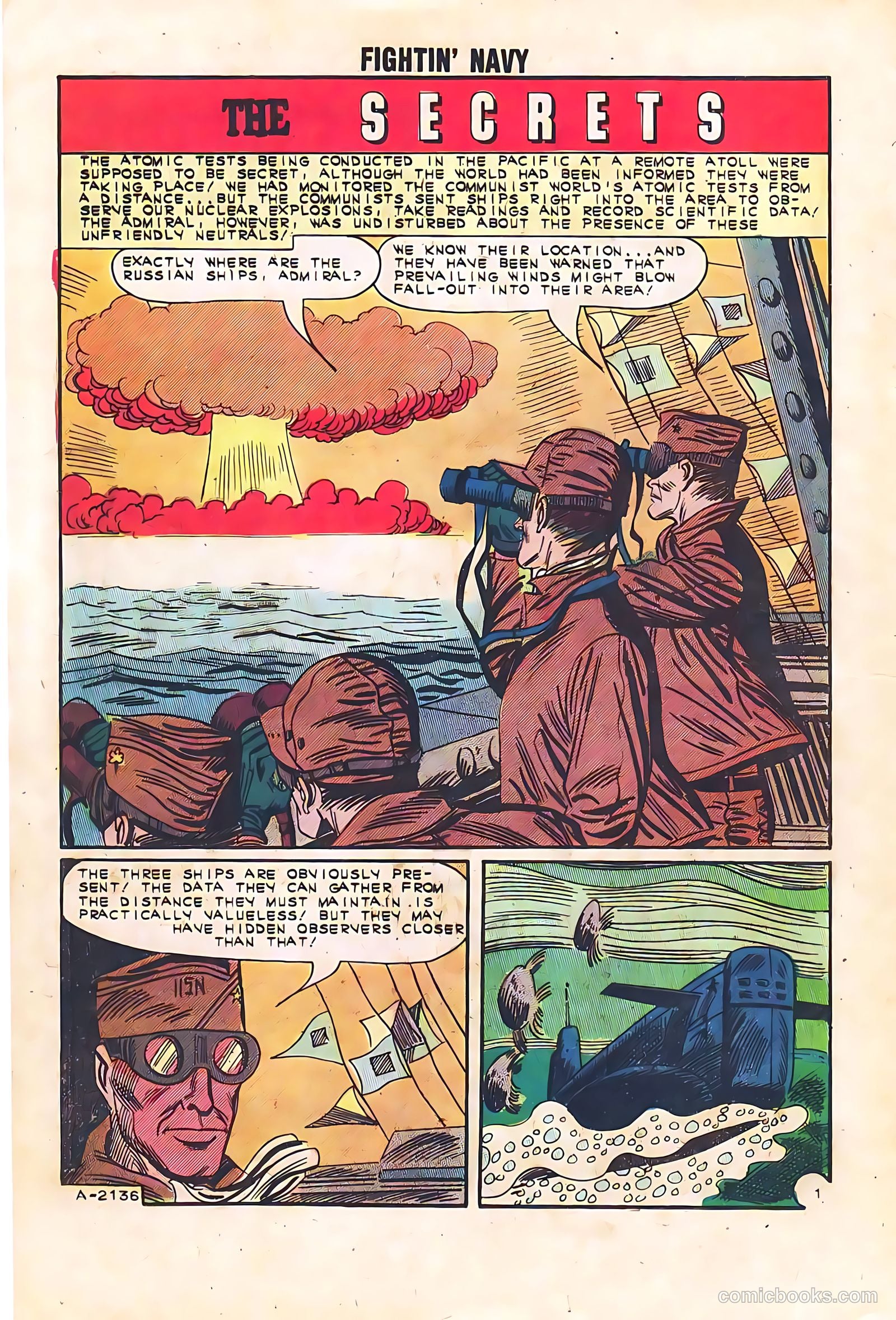 Fightin' Navy #113 (1963) — page 16