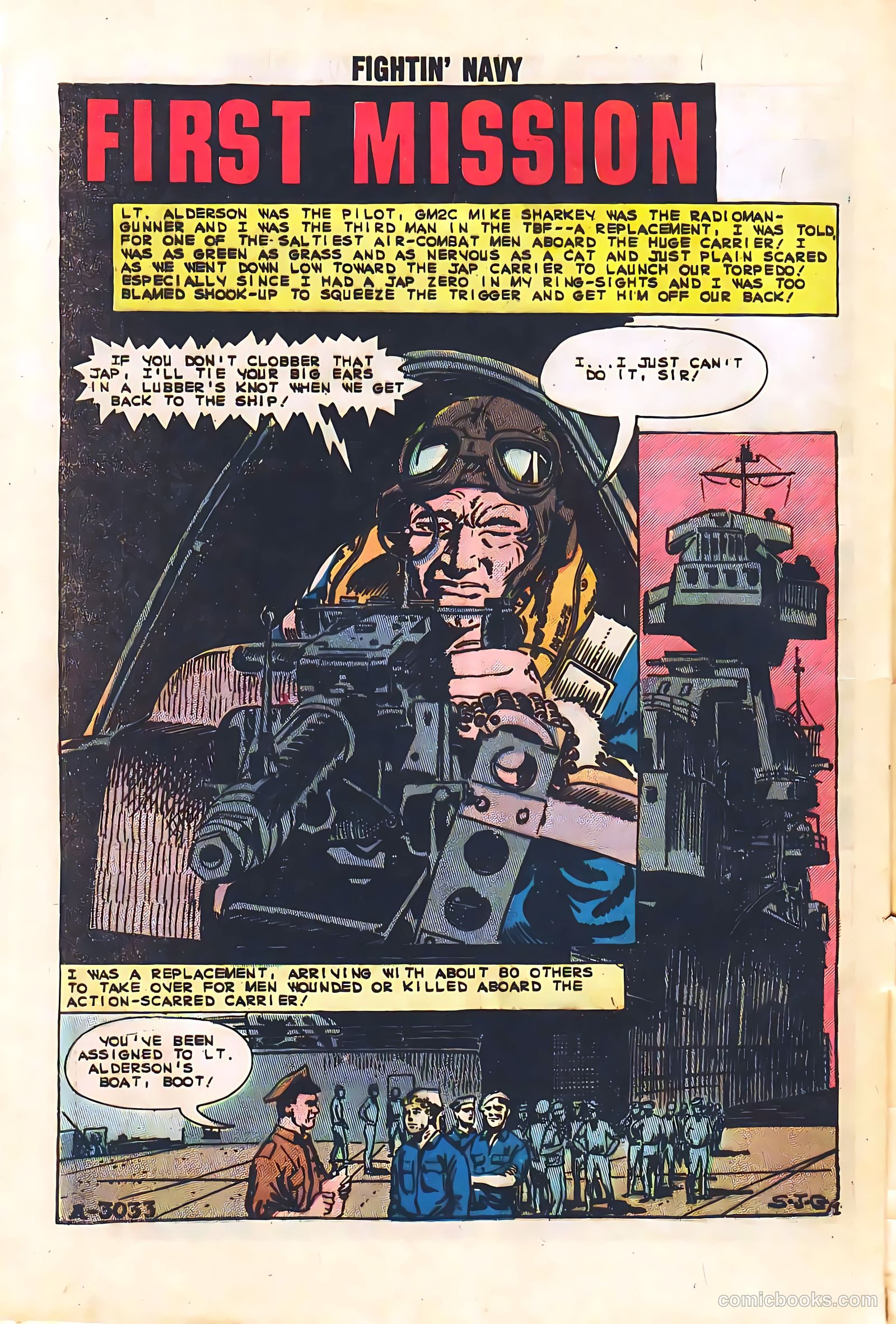 Fightin' Navy #113 (1963) — page 28