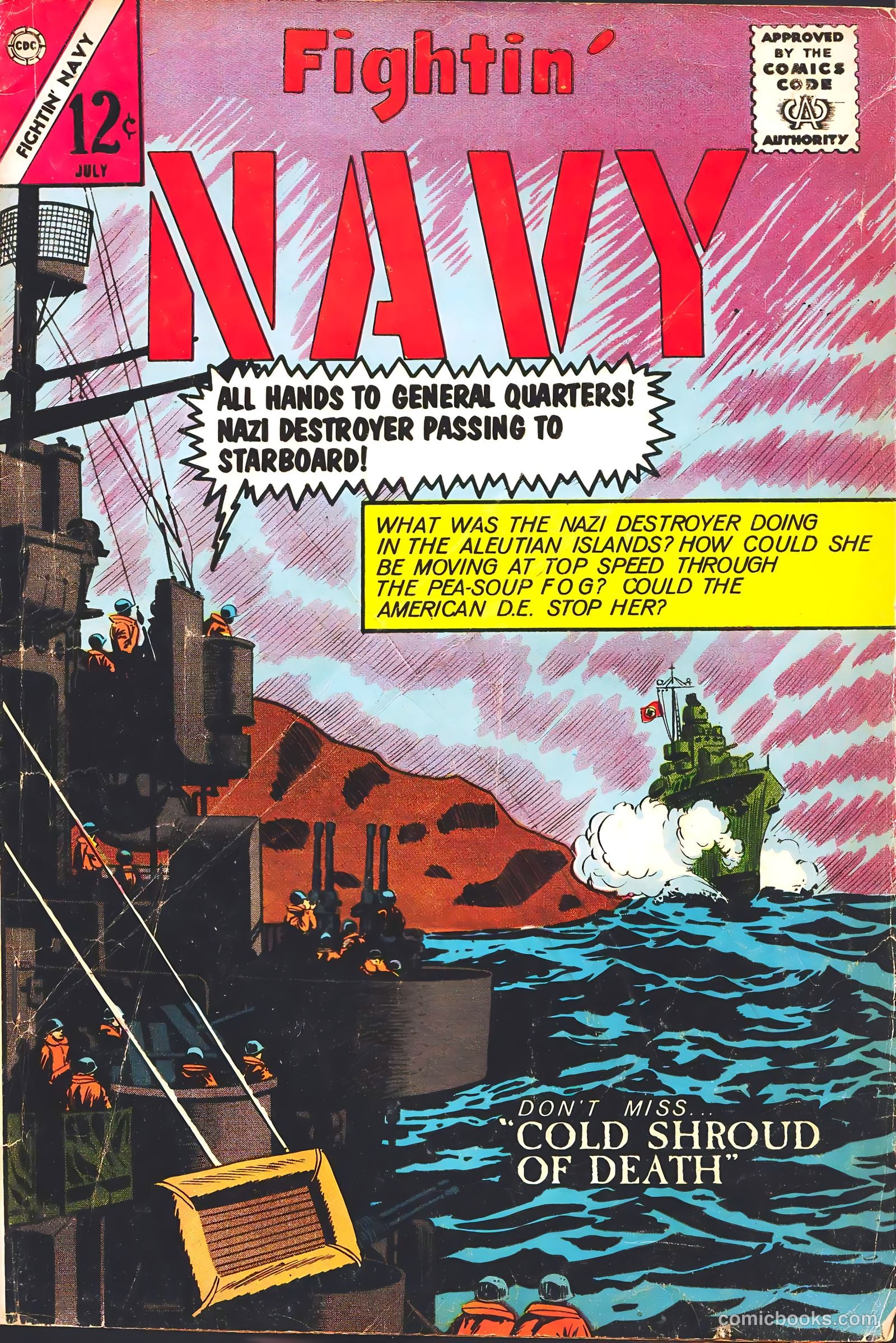 Fightin' Navy #116 (1964) — page 1