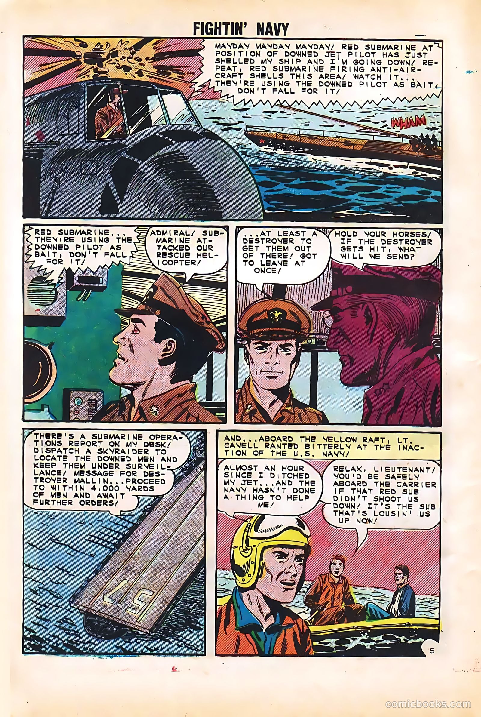 Fightin' Navy #116 (1964) — page 8