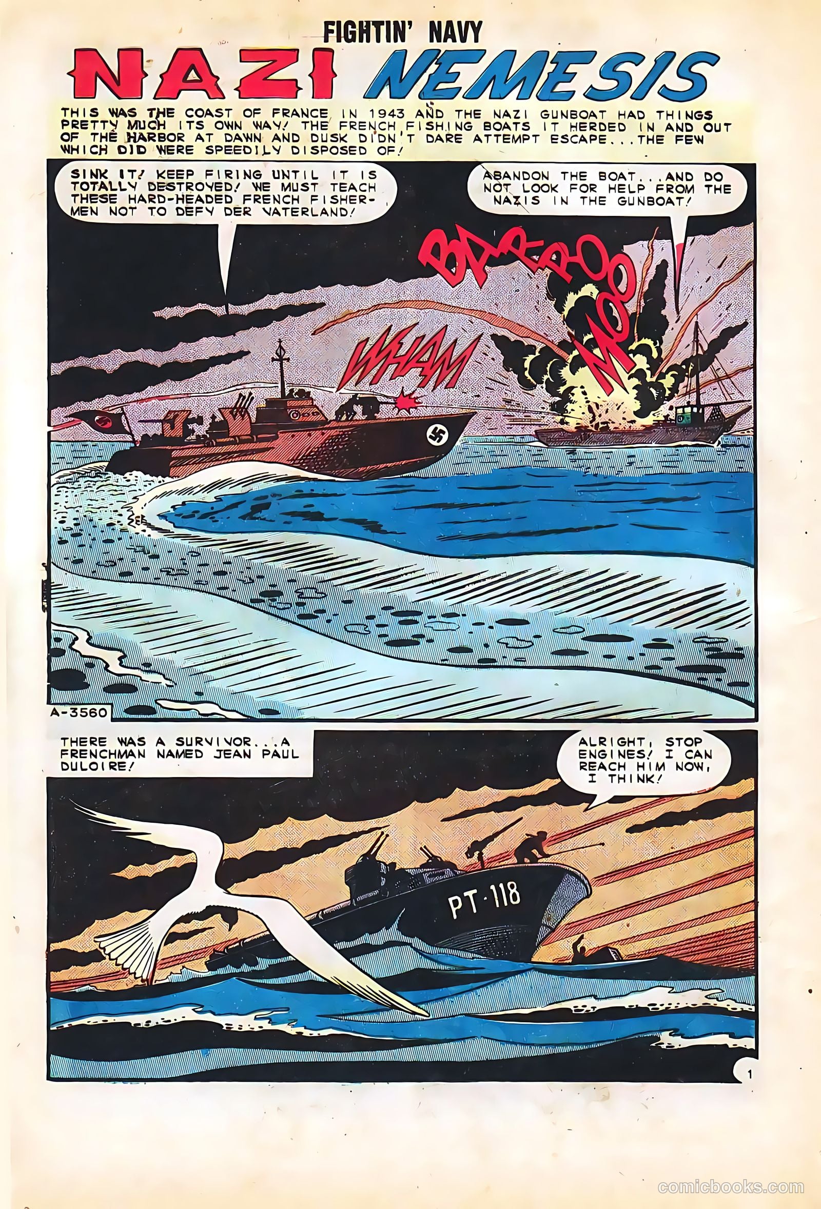 Fightin' Navy #116 (1964) — page 12