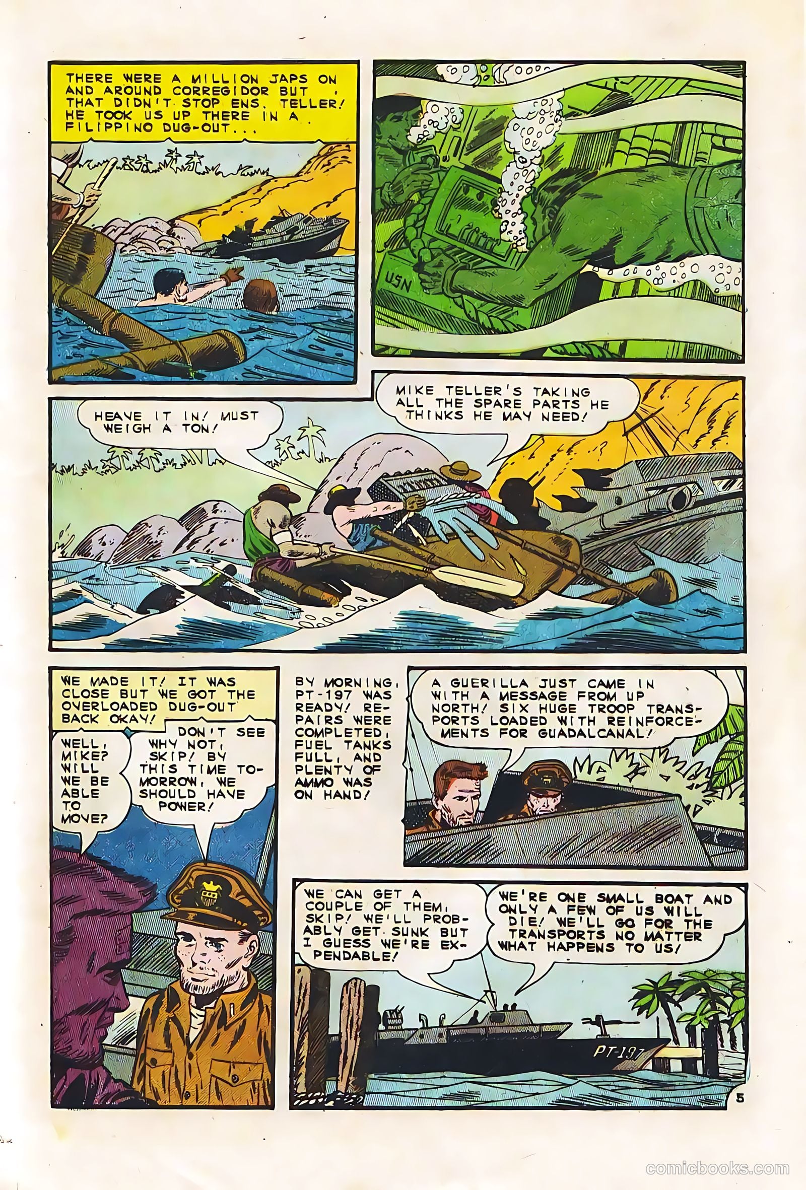 Fightin' Navy #121 (1965) — page 9