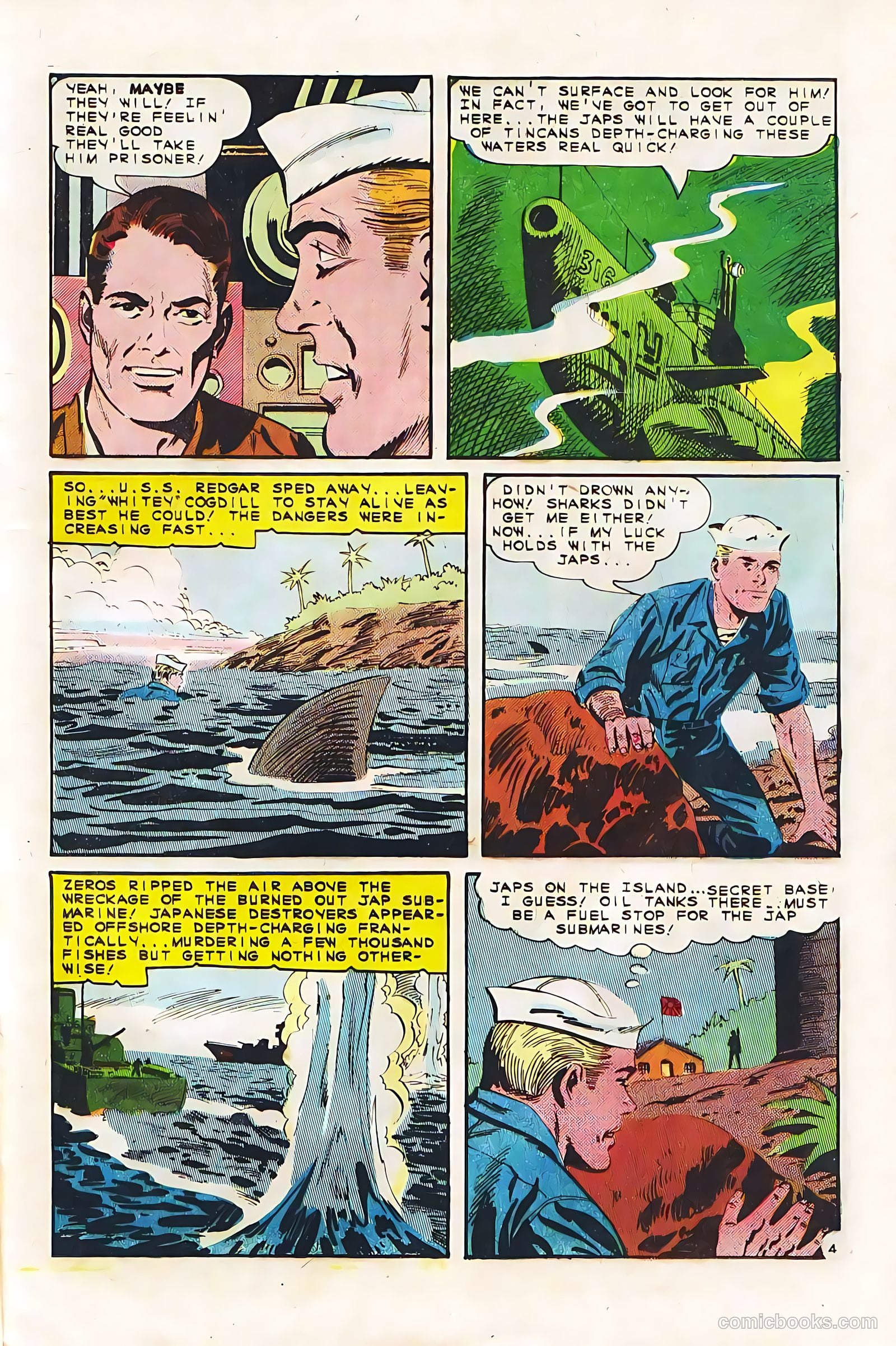 Fightin' Navy #121 (1965) — page 21