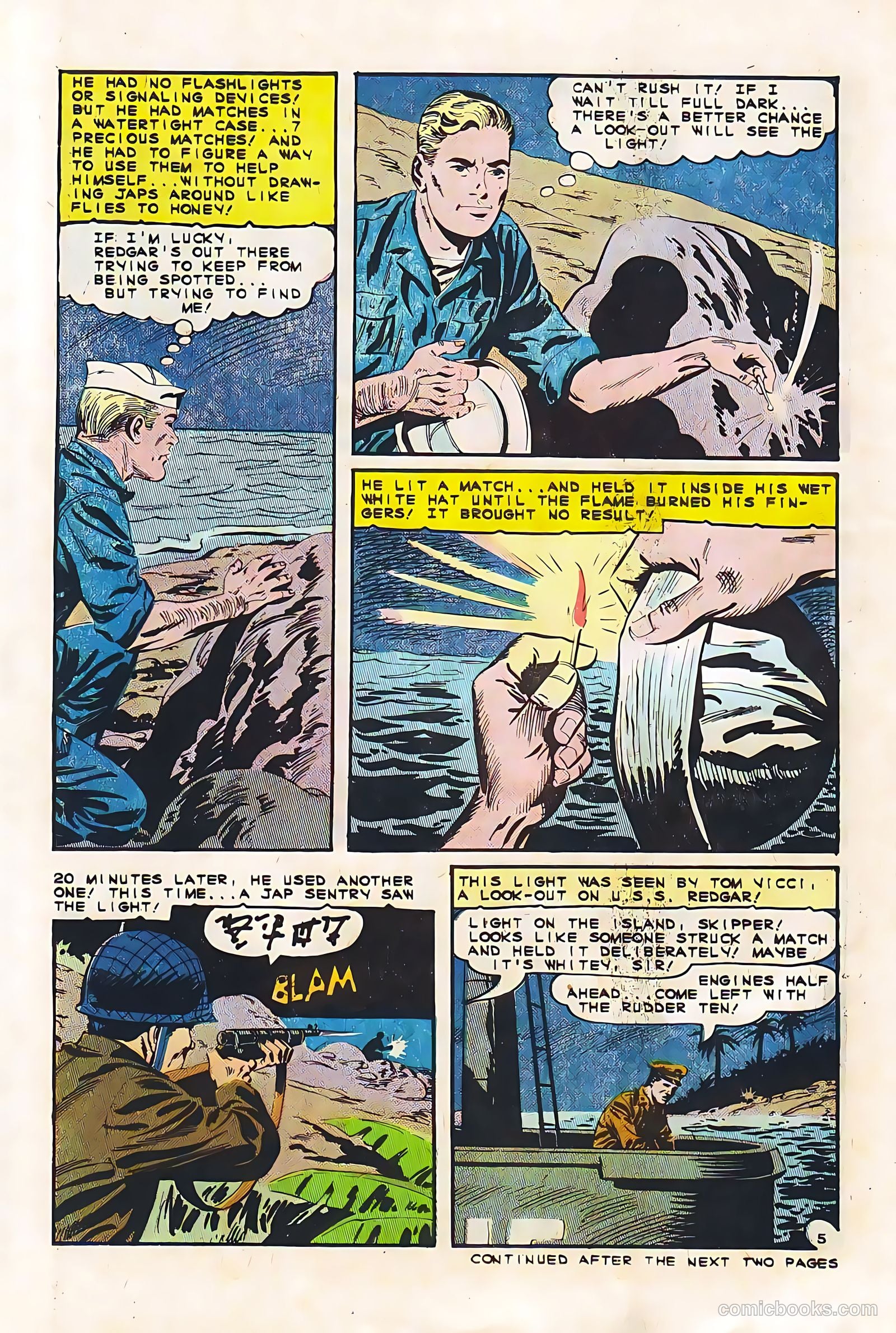 Fightin' Navy #121 (1965) — page 22