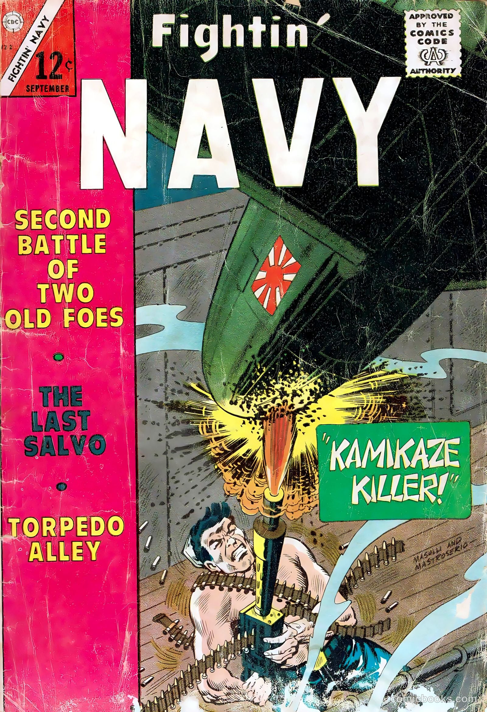 Fightin' Navy #122 cover