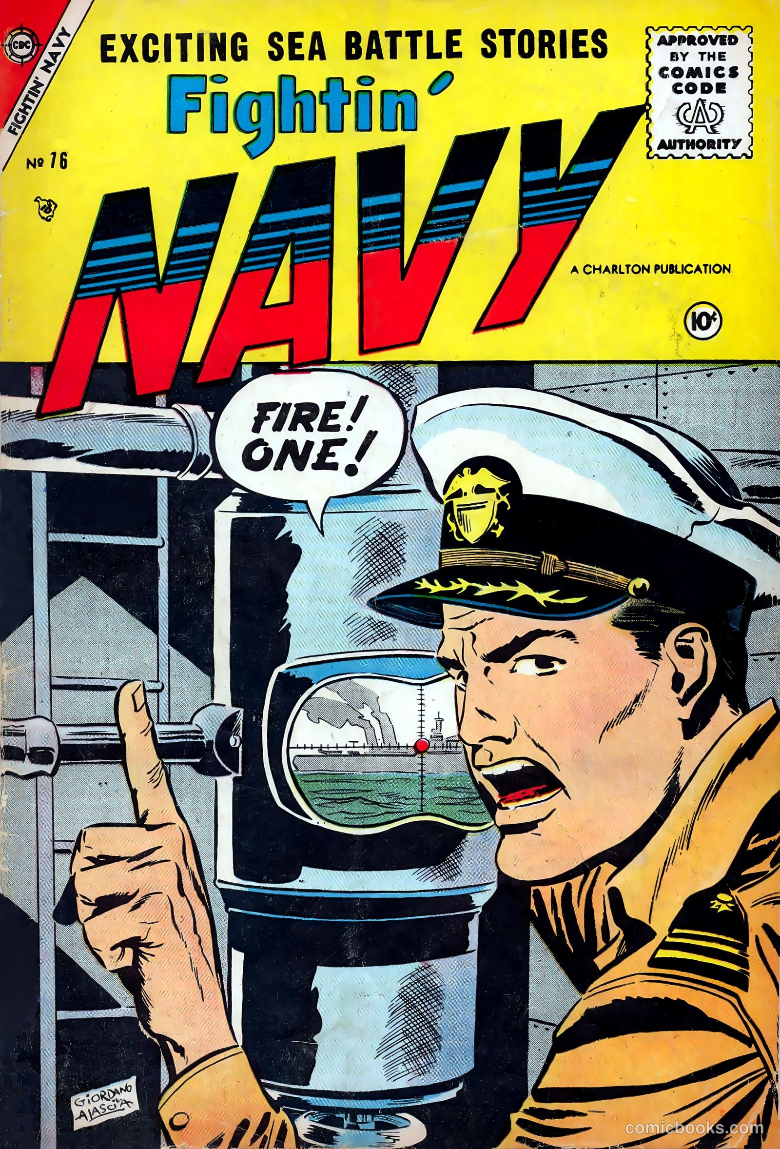Fightin' Navy #76 cover
