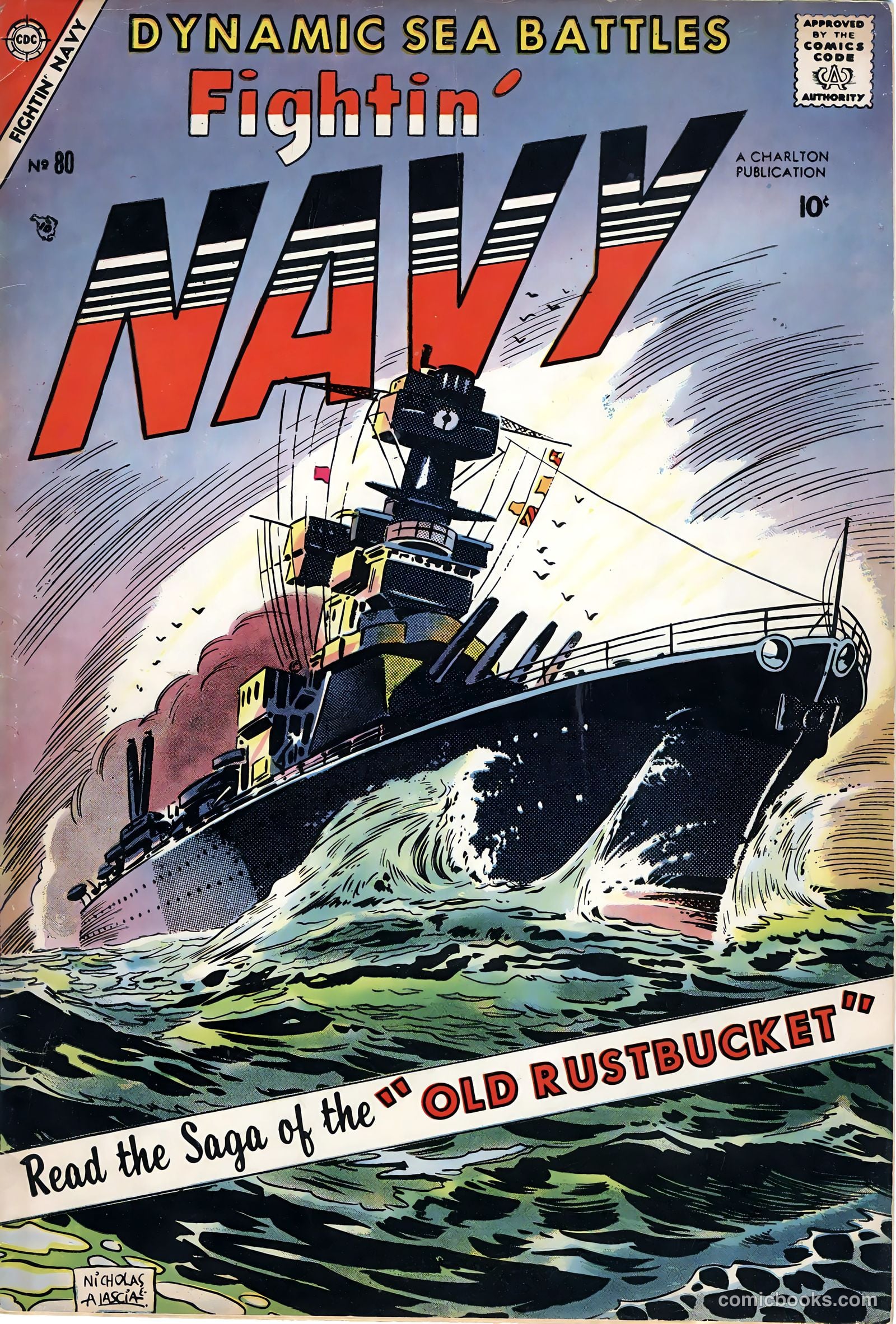Fightin' Navy #80 cover