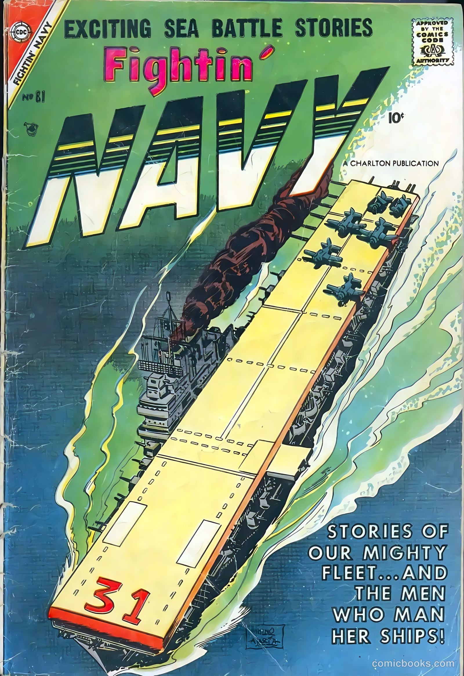 Fightin' Navy #81 cover