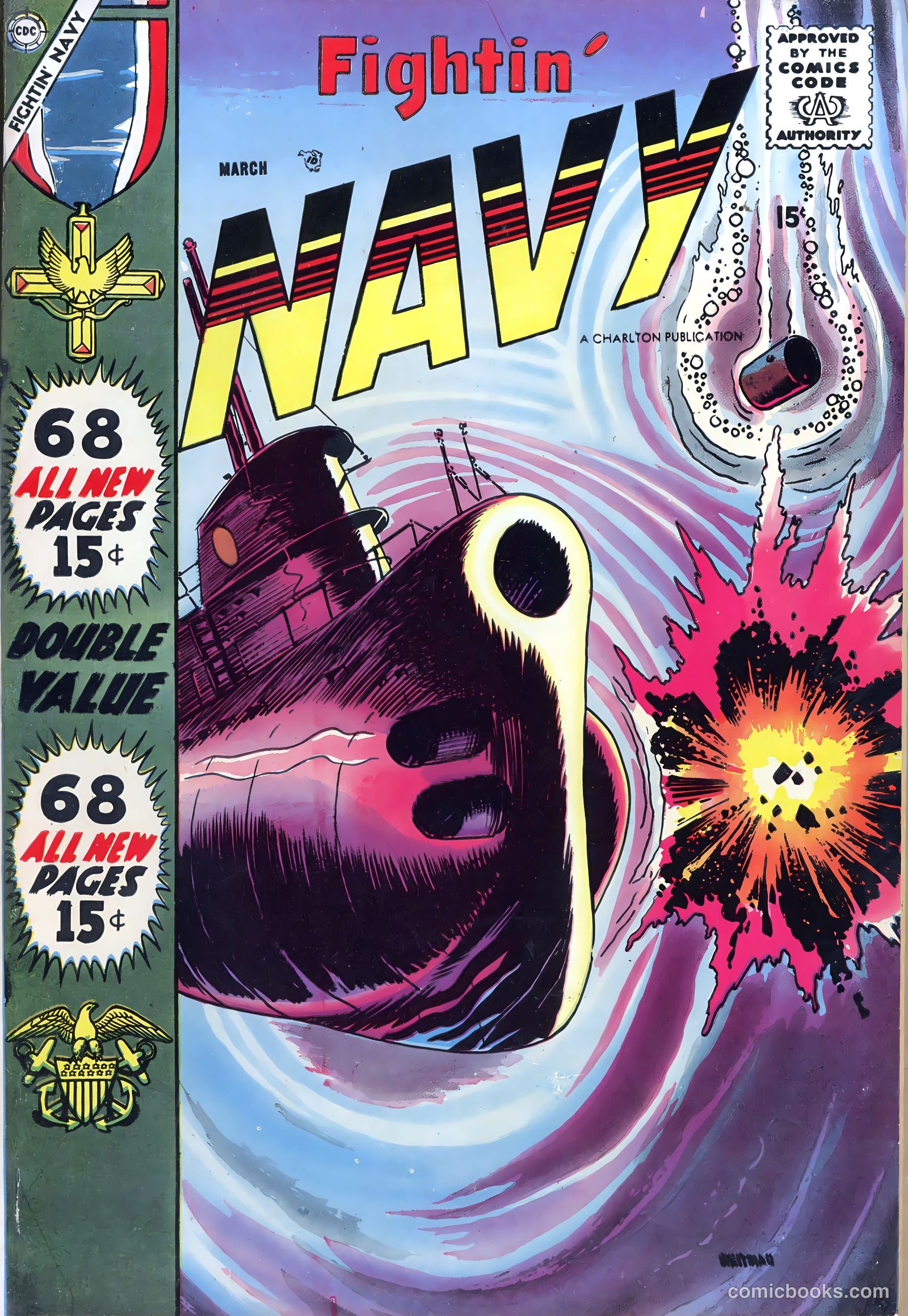 Fightin' Navy #82 cover