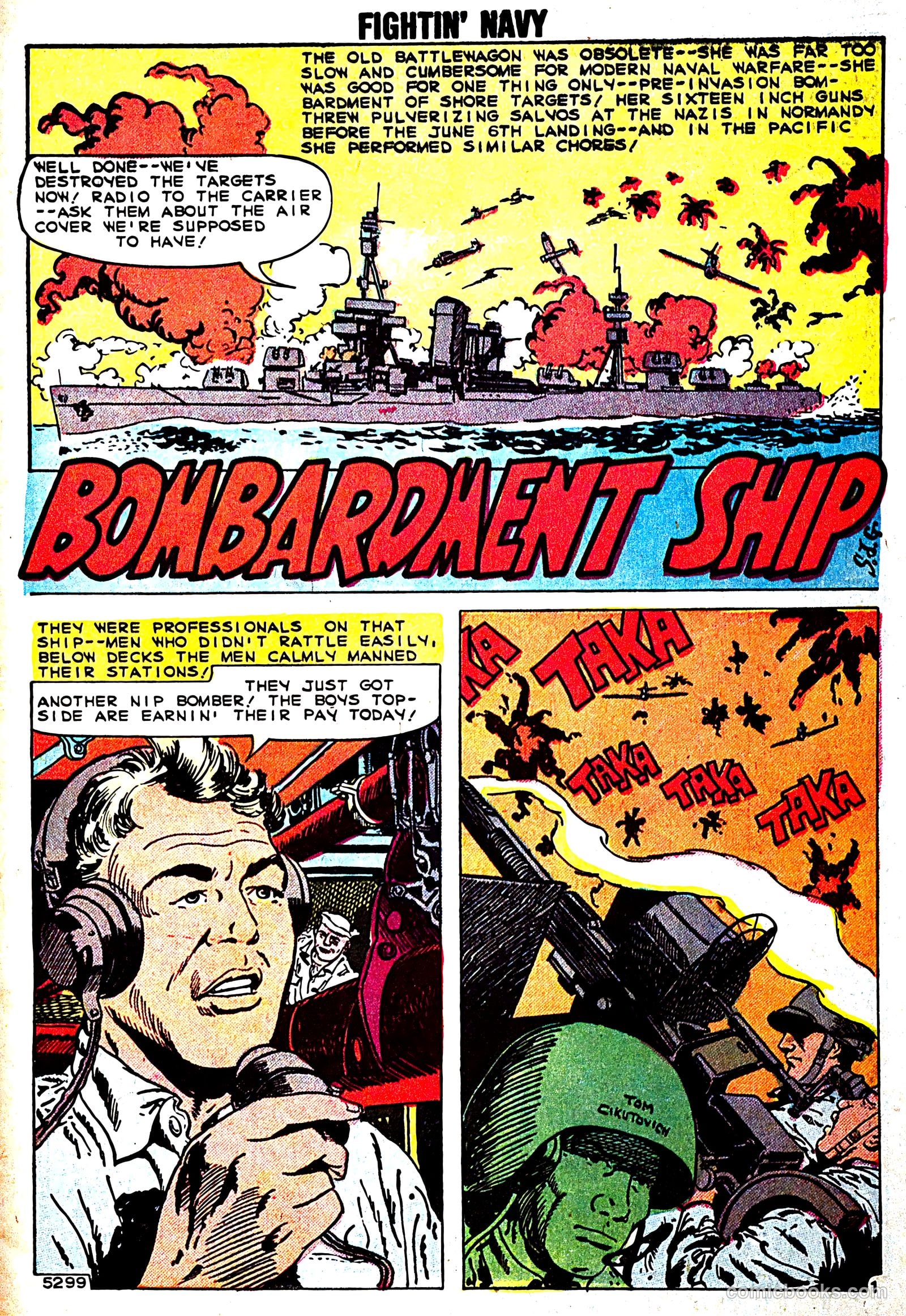 Fightin' Navy #88 (1959) — page 3 of 35