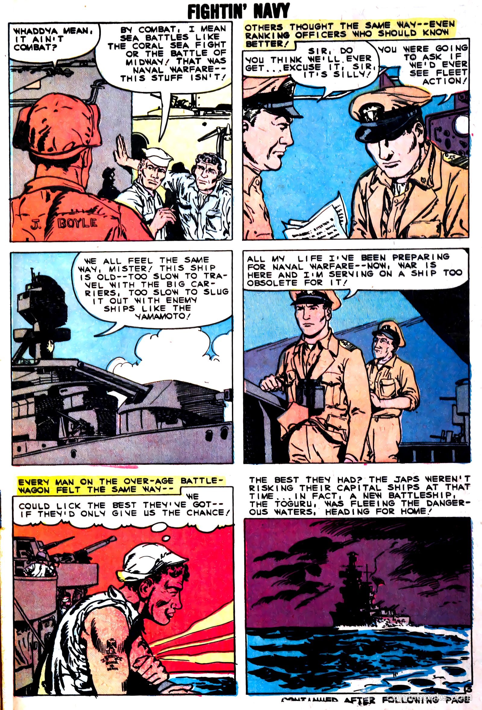 Fightin' Navy #88 (1959) — page 7 of 35