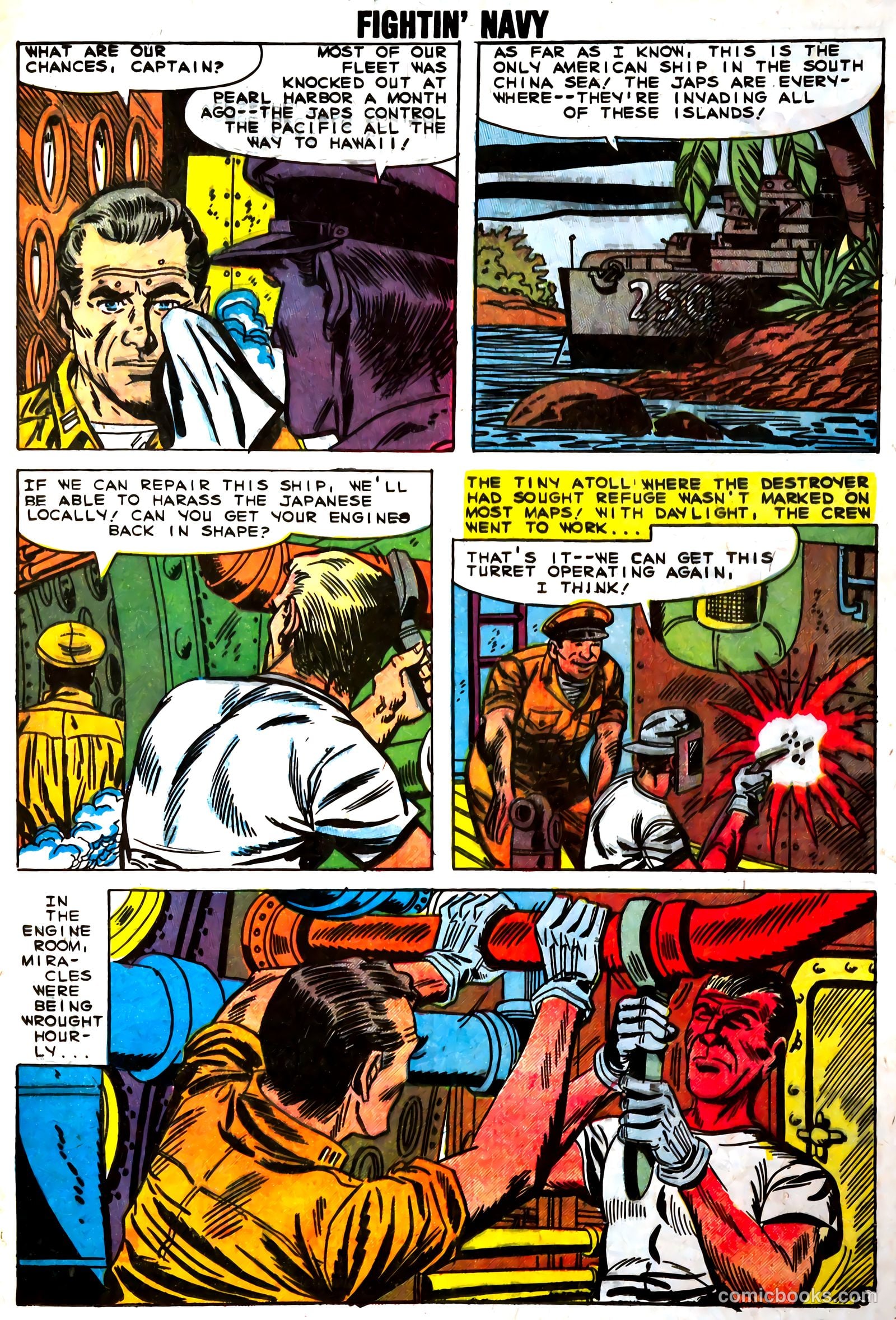 Fightin' Navy #88 (1959) — page 17 of 35