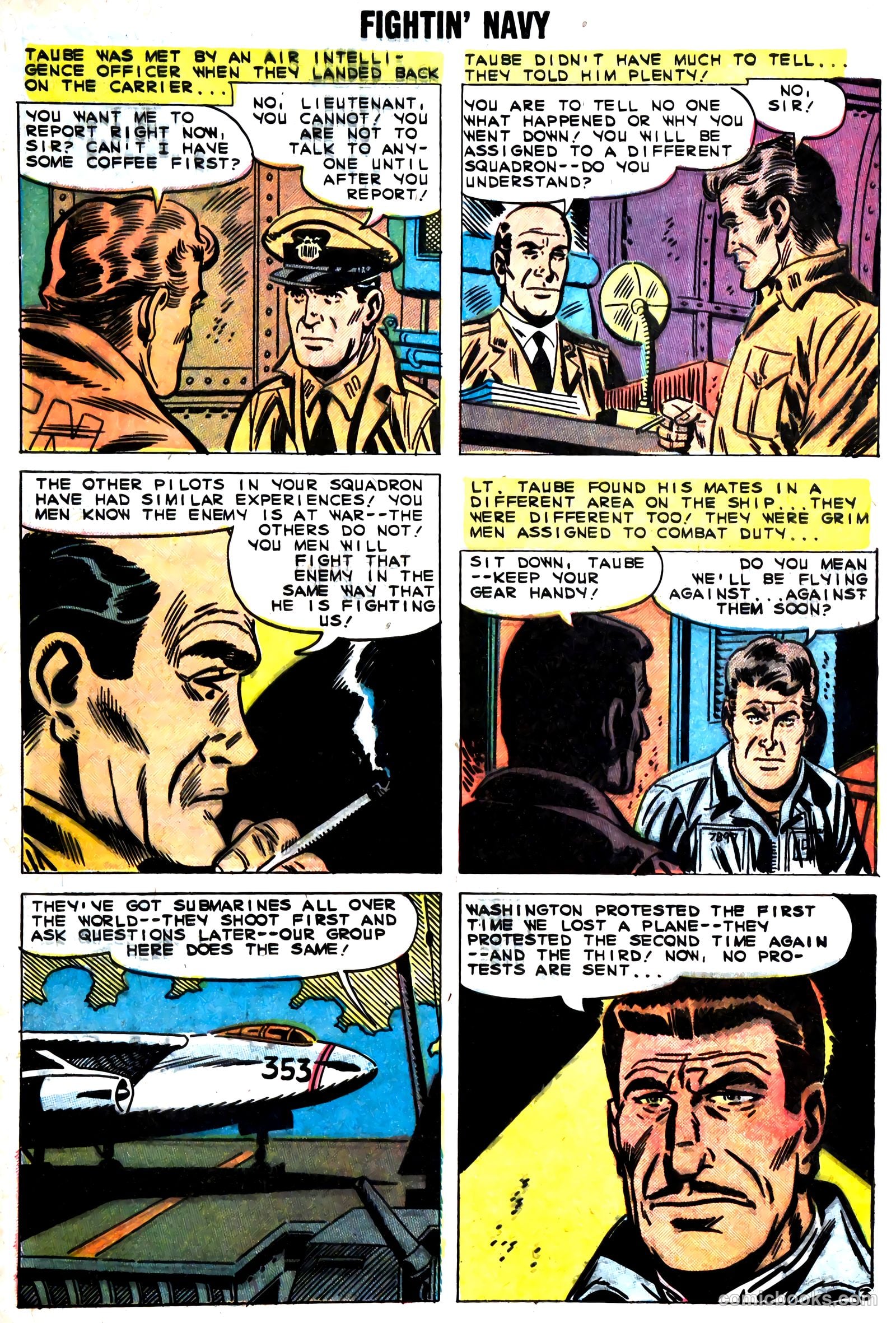 Fightin' Navy #88 (1959) — page 27 of 35