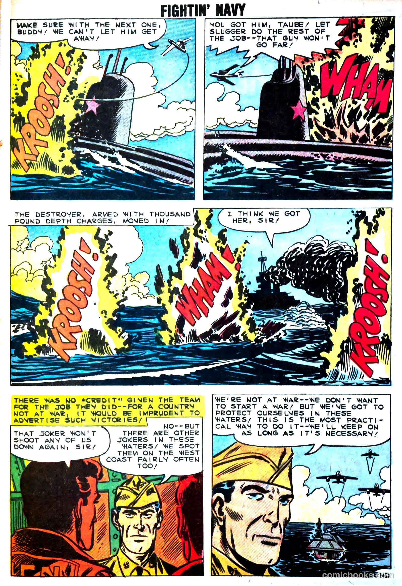 Fightin' Navy #88 (1959) — page 32 of 35