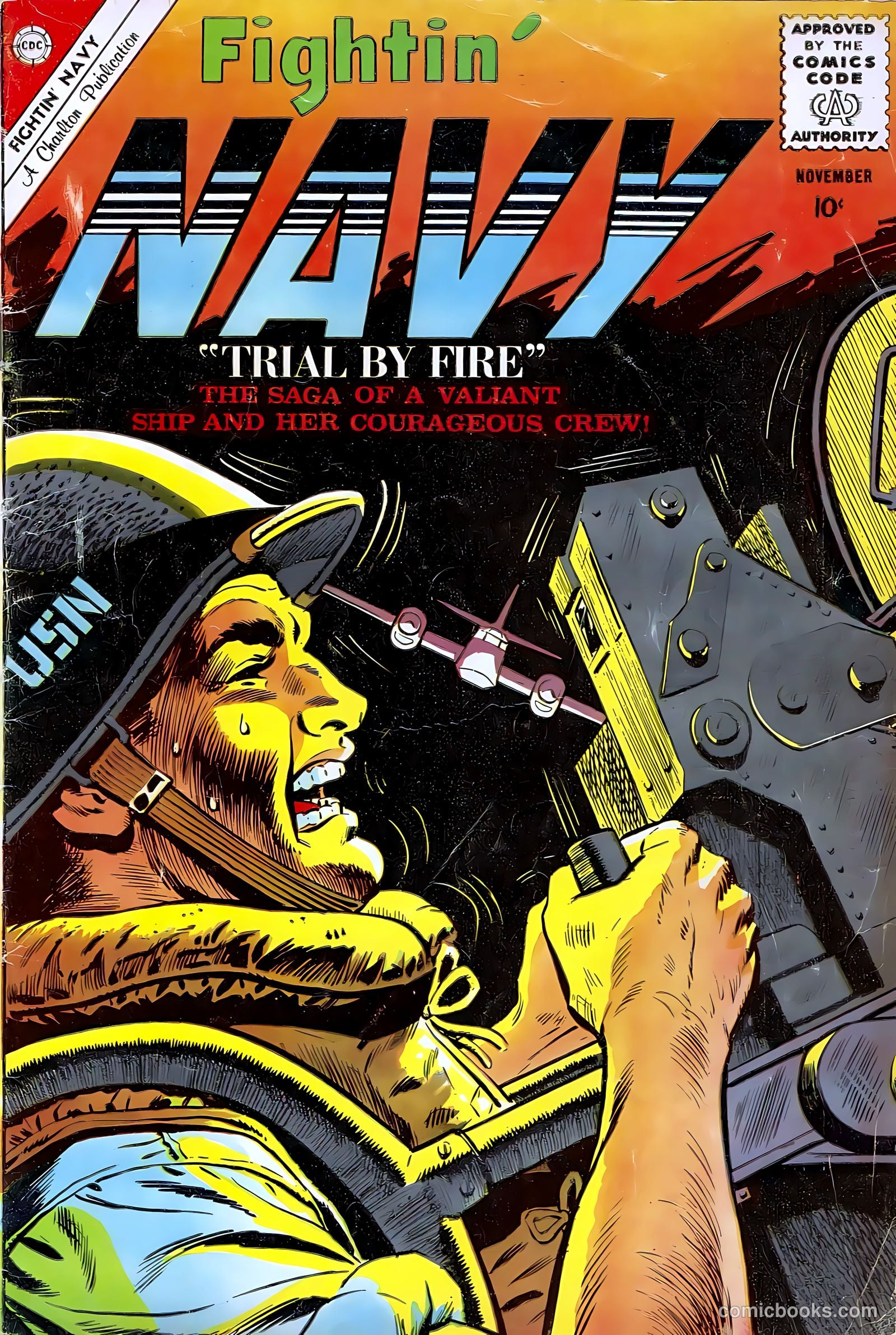 Fightin' Navy #95 cover