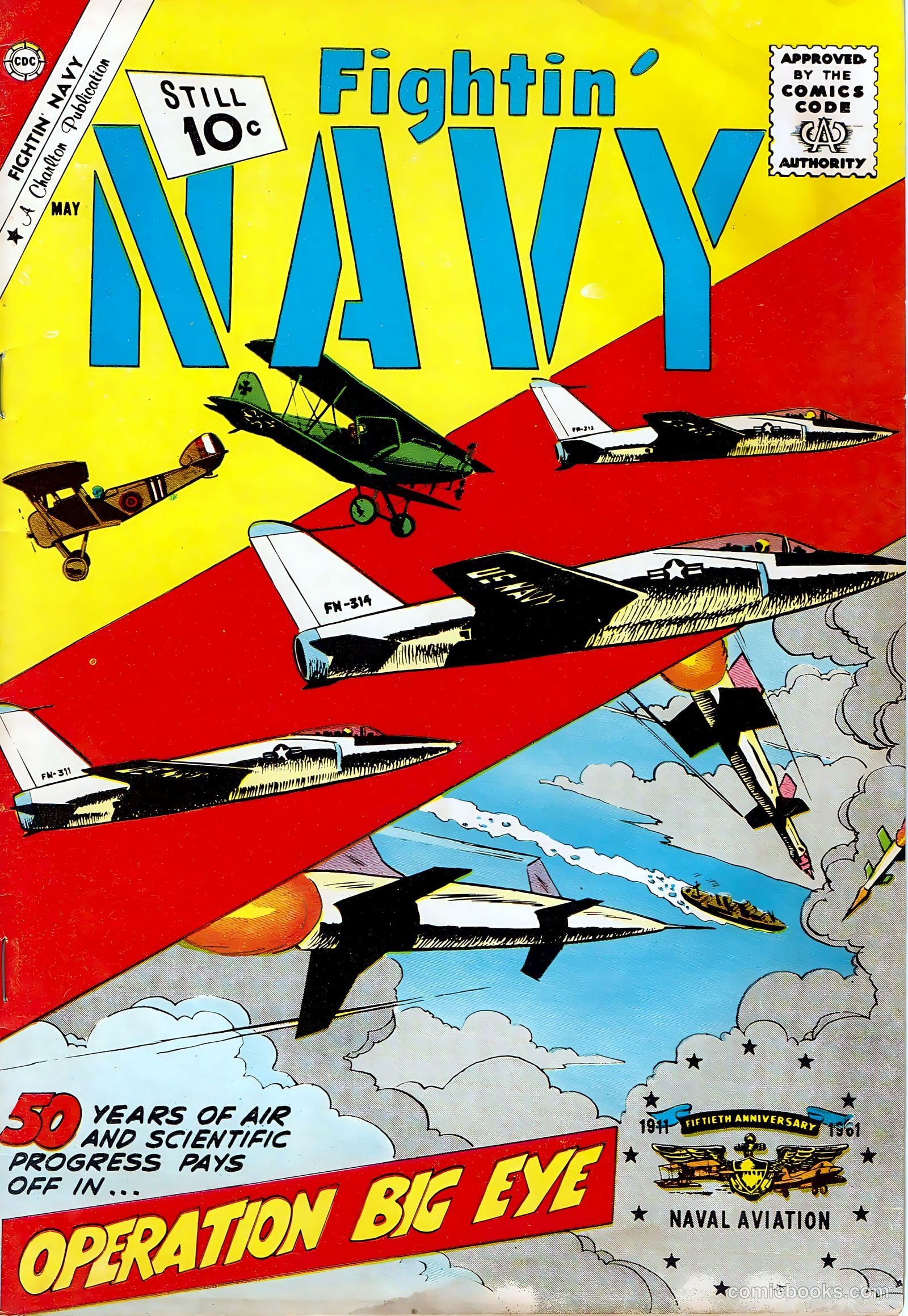 Fightin' Navy #98 (1961) — page 1 of 36