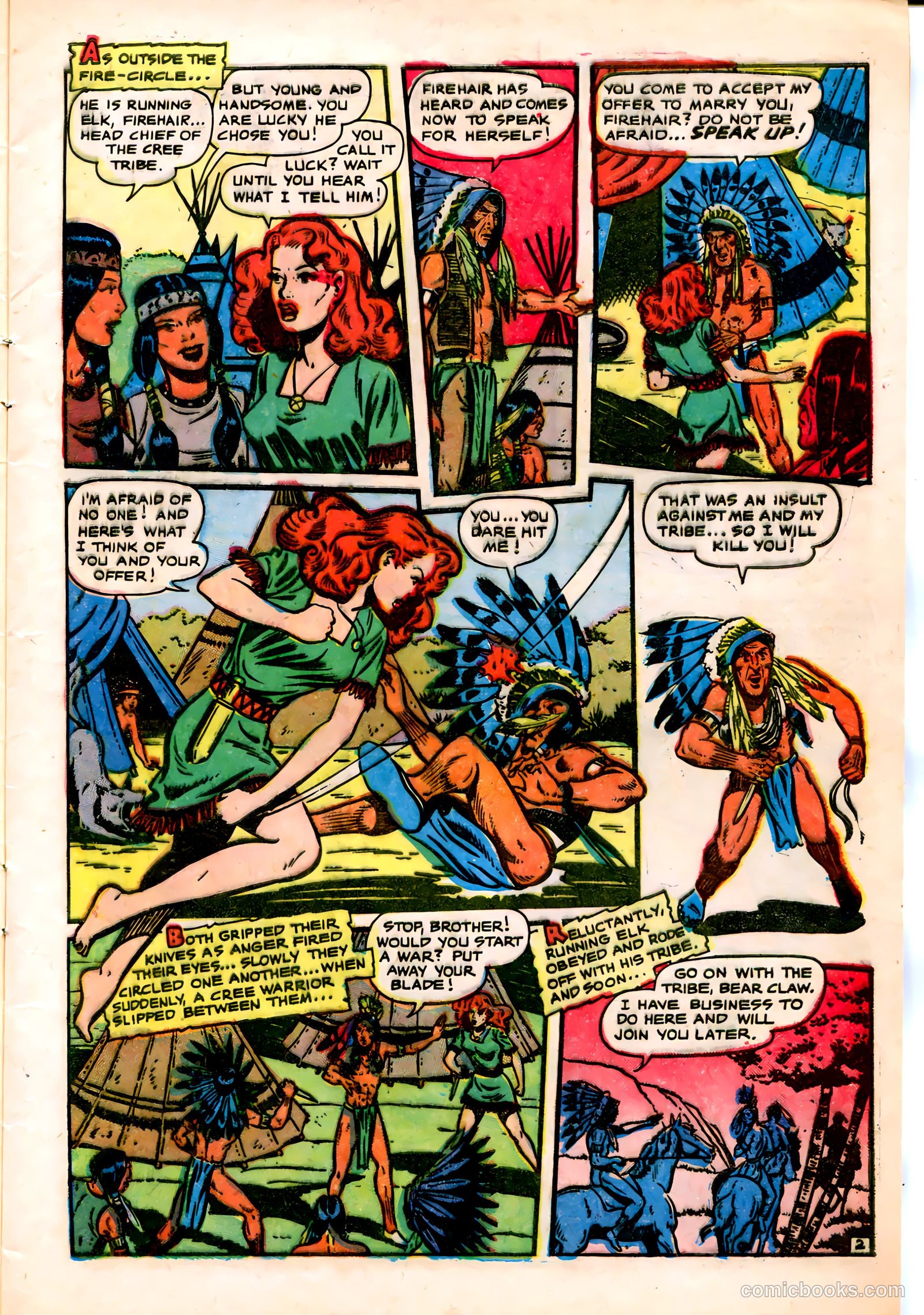 Firehair #10 (Flying Stories, Inc.) — page 5 of 36