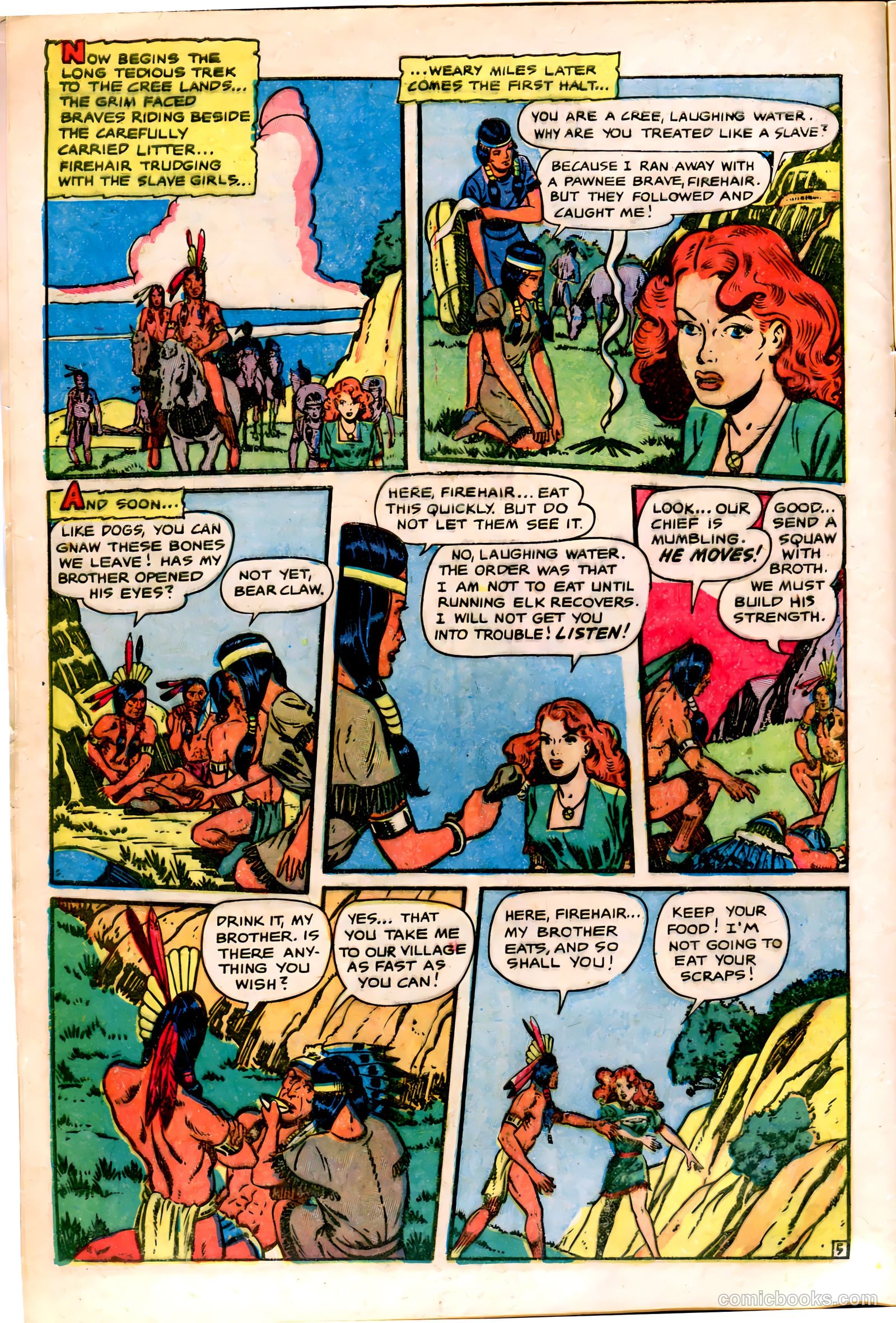 Firehair #10 (Flying Stories, Inc.) — page 8 of 36