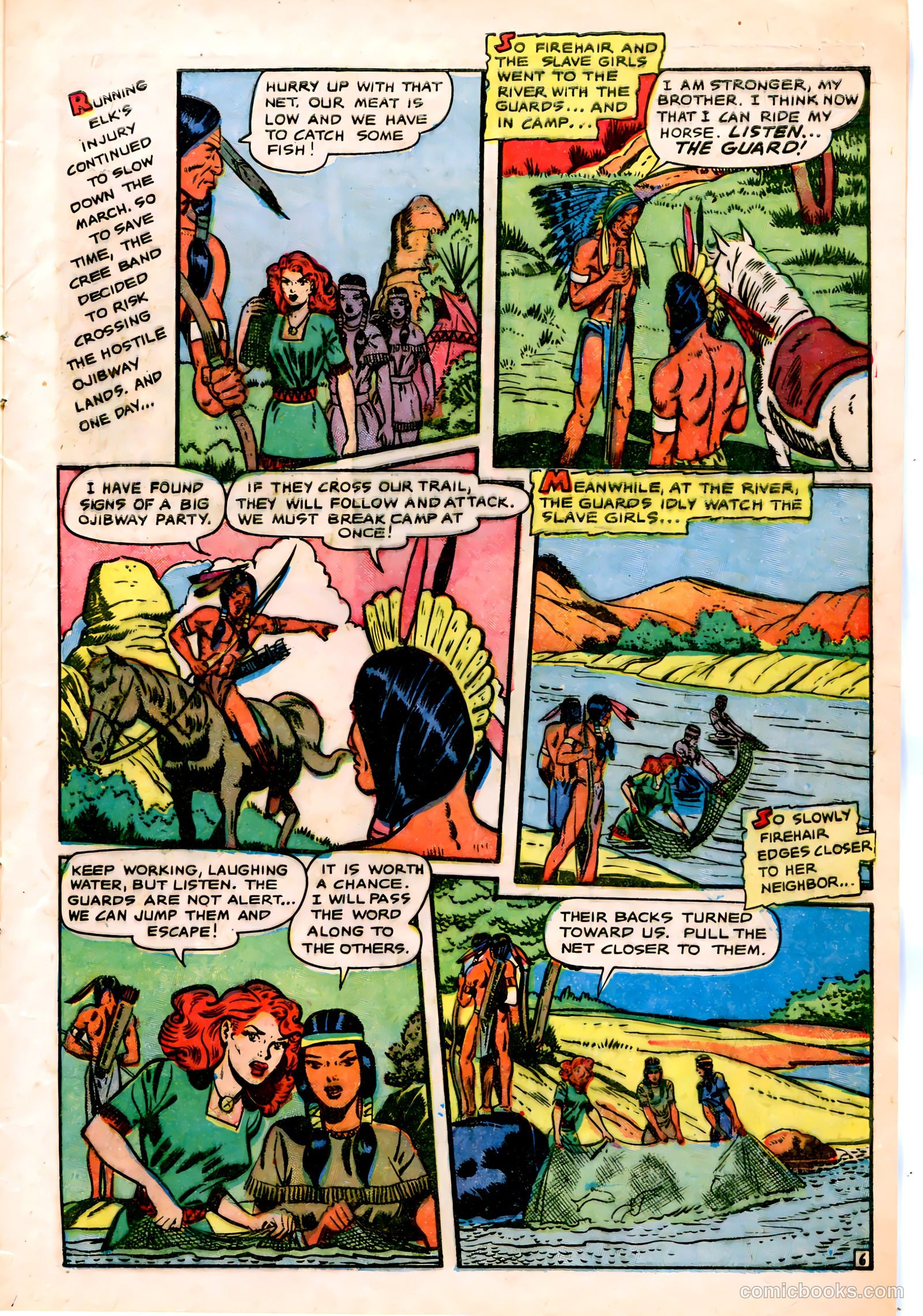 Firehair #10 (Flying Stories, Inc.) — page 9 of 36