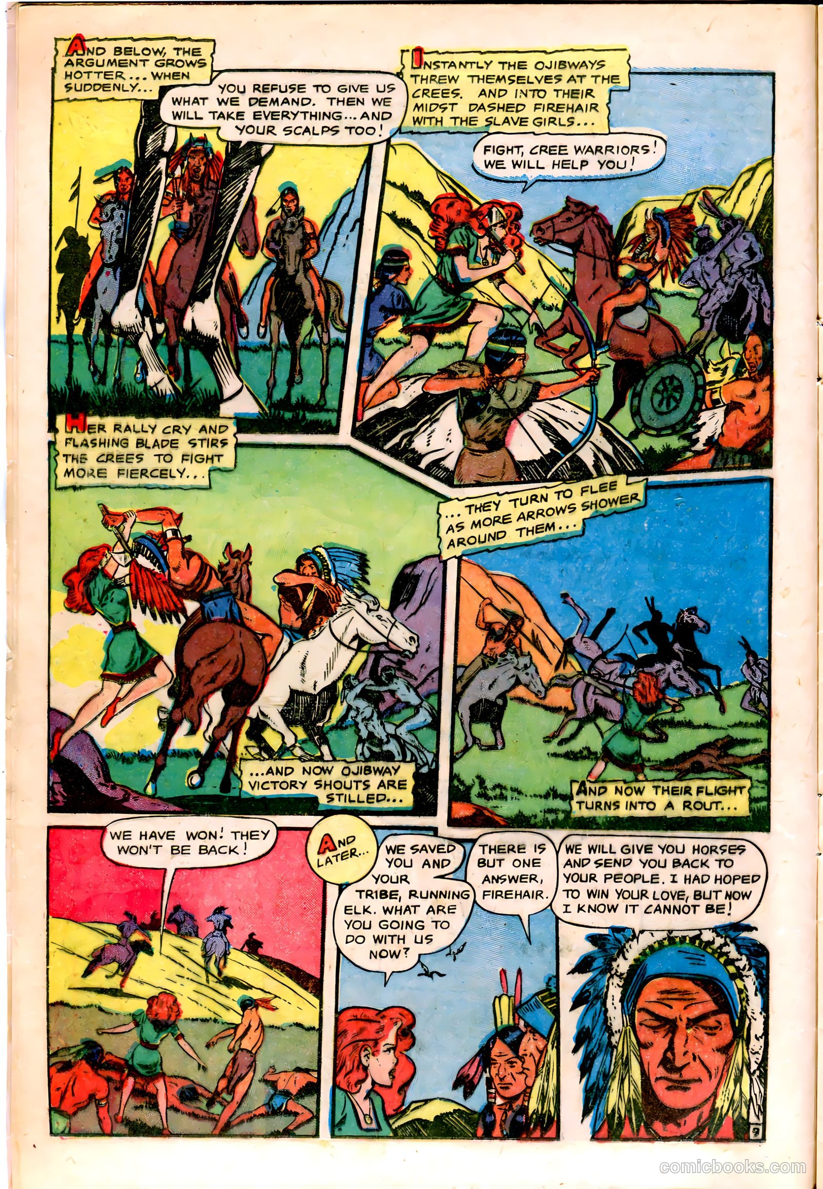 Firehair #10 (Flying Stories, Inc.) — page 12 of 36