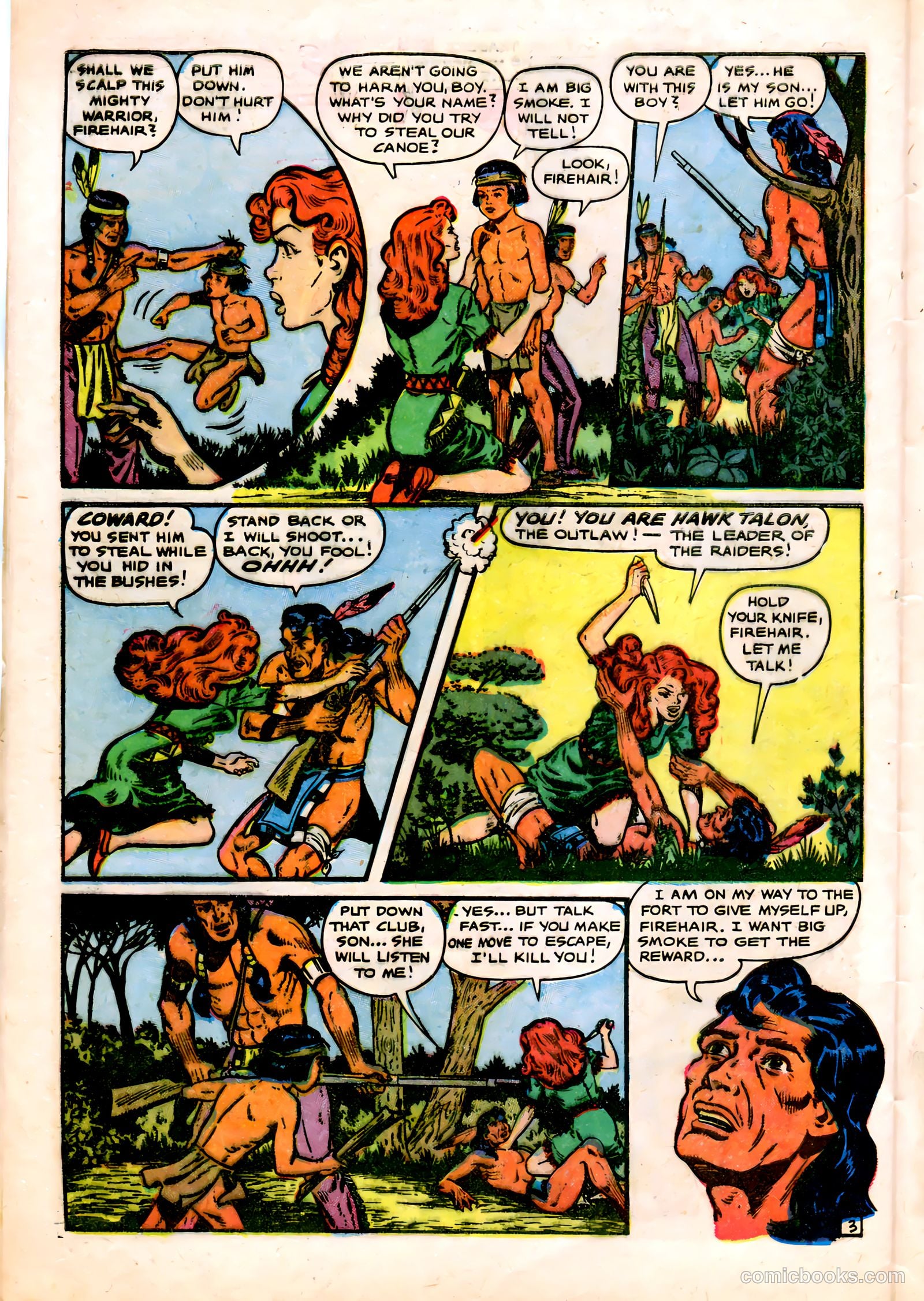 Firehair #10 (Flying Stories, Inc.) — page 28 of 36