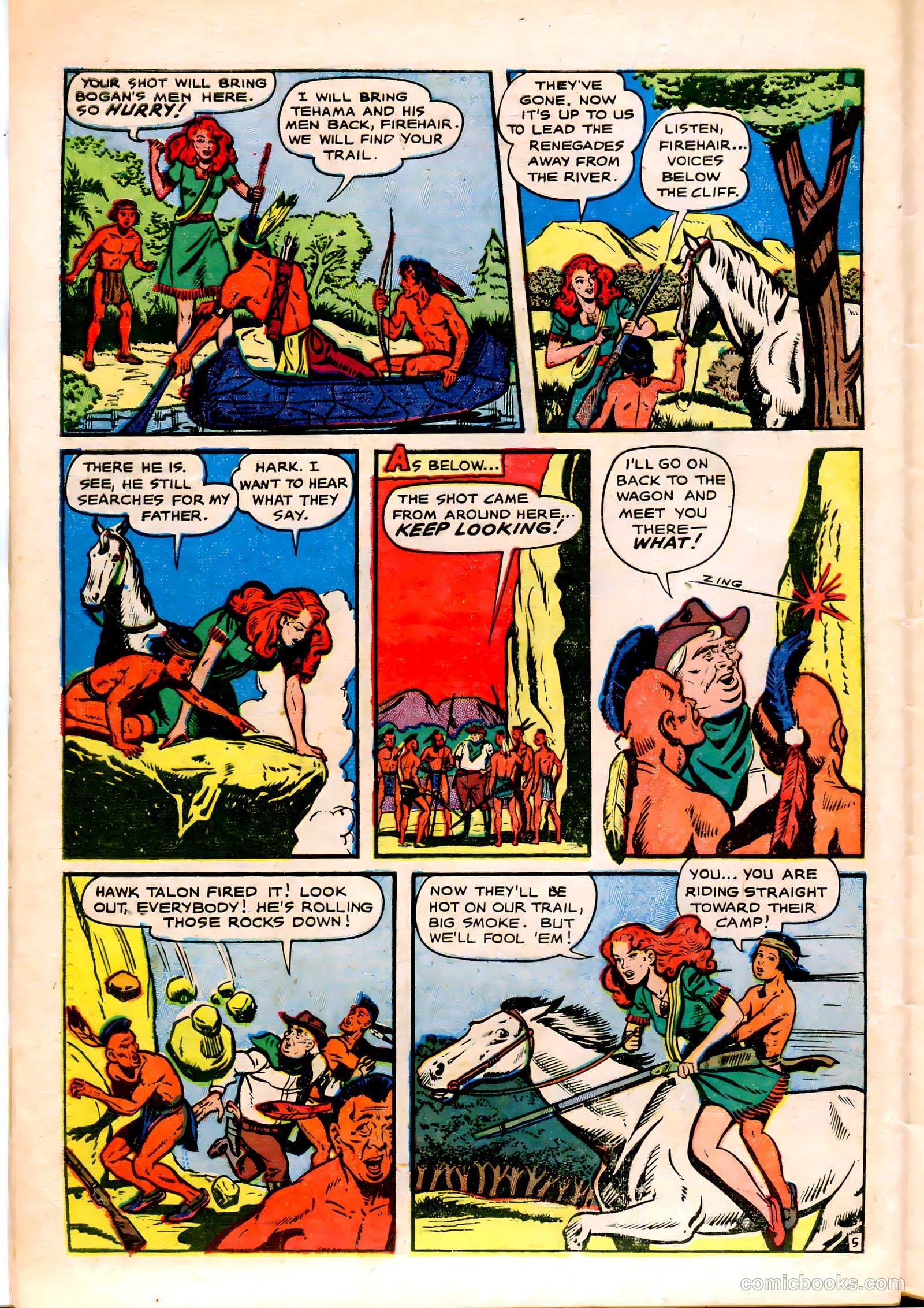 Firehair #10 (Flying Stories, Inc.) — page 30 of 36