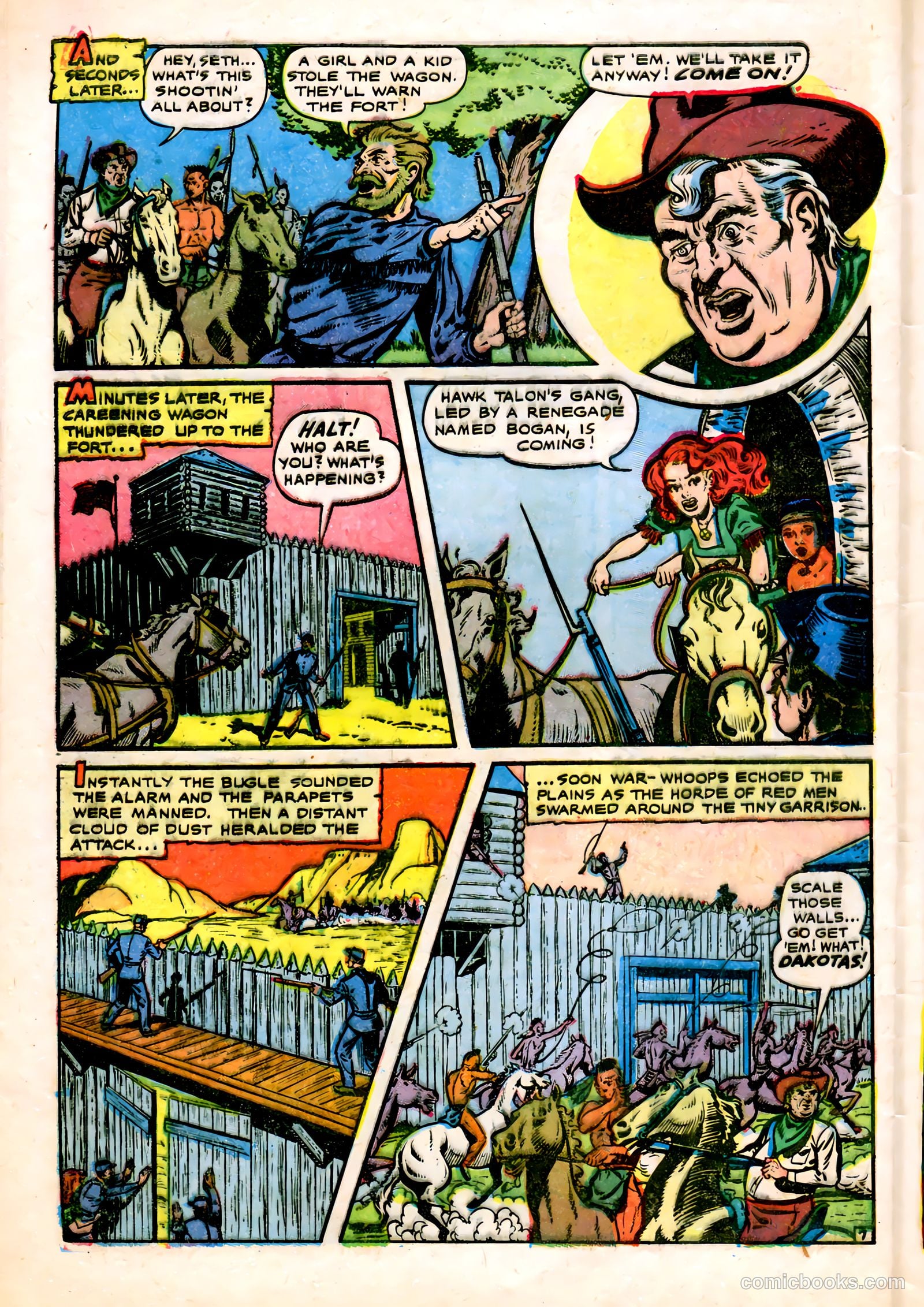 Firehair #10 (Flying Stories, Inc.) — page 32 of 36