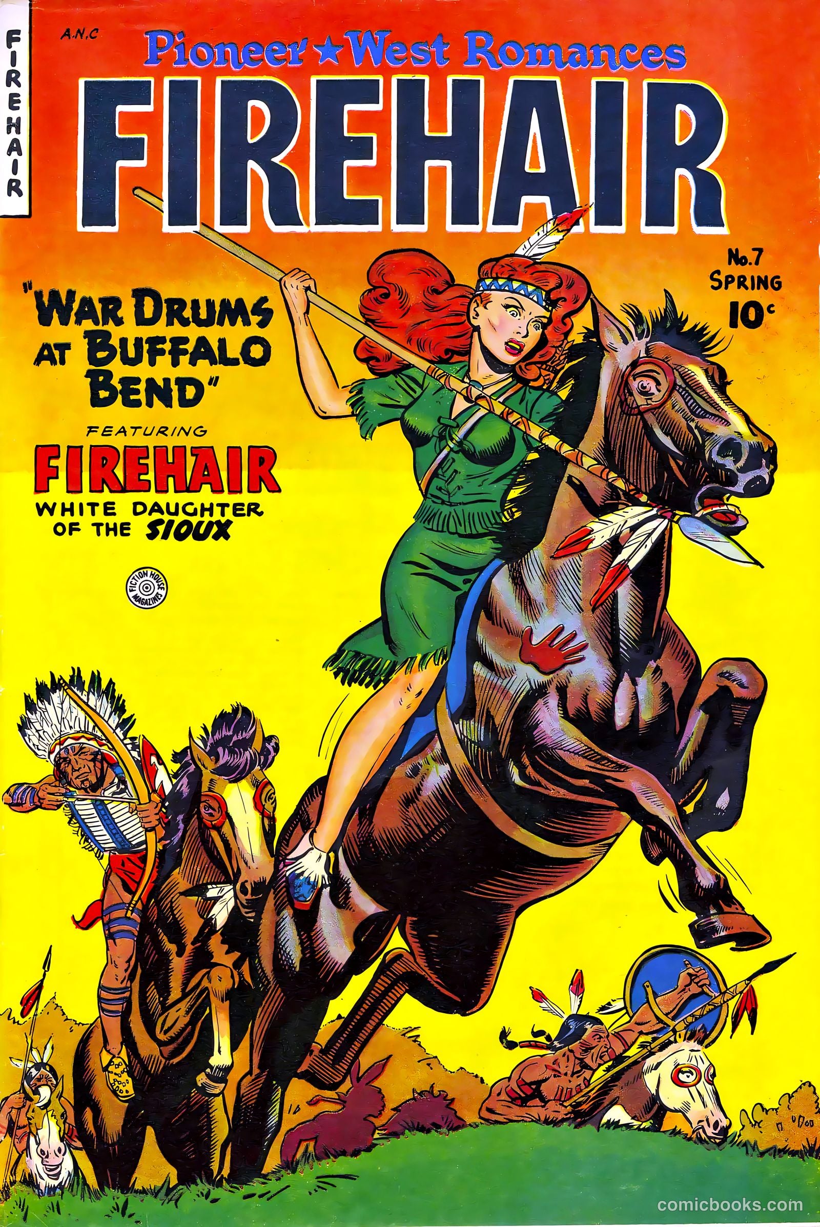 Firehair #7 cover