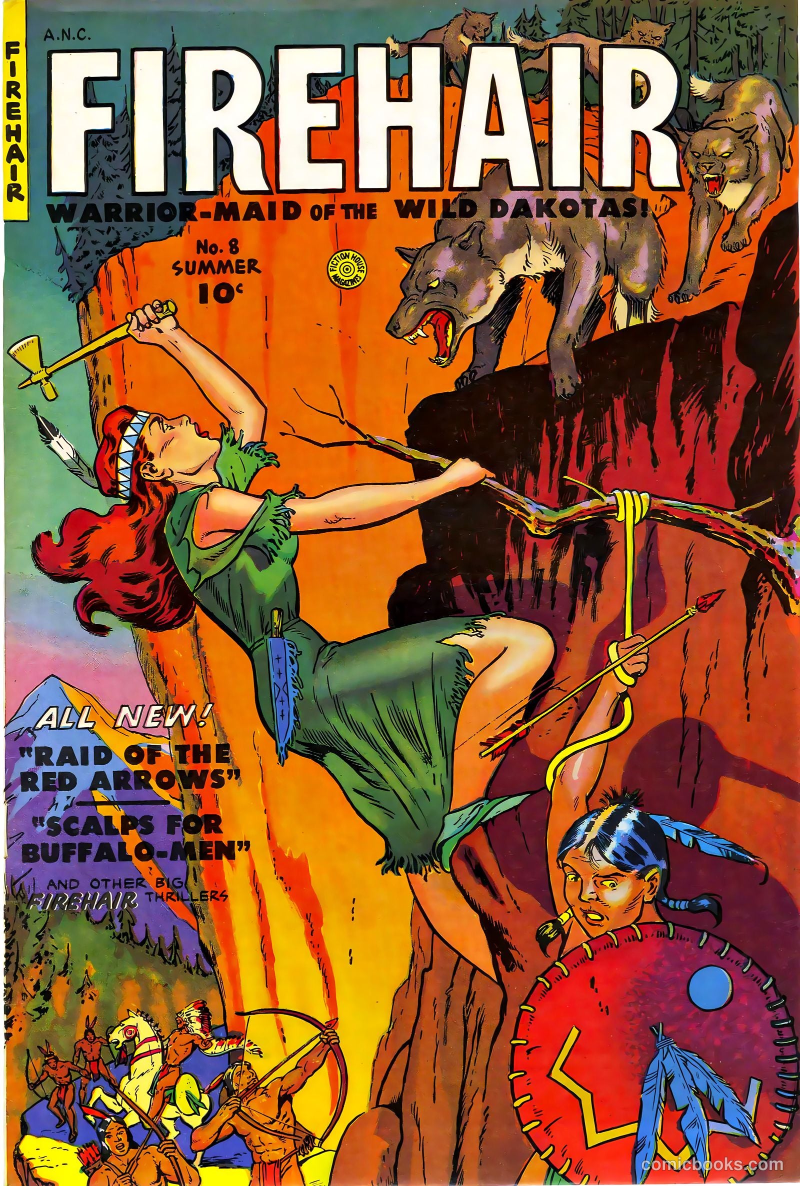 Firehair #8 (1951) — page 1 of 36