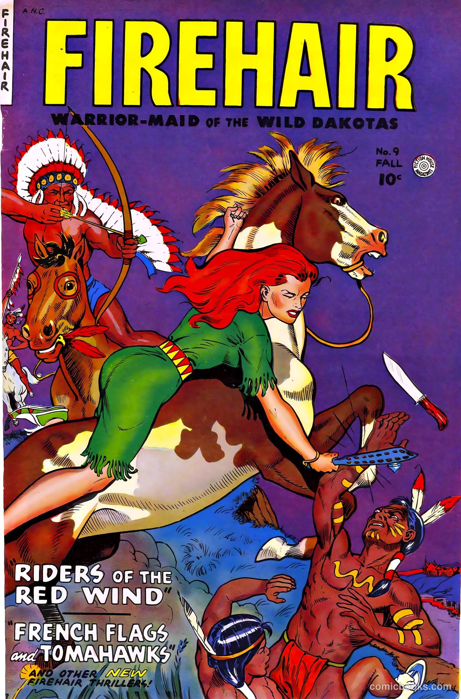 Firehair #9 (1951) — page 1 of 36