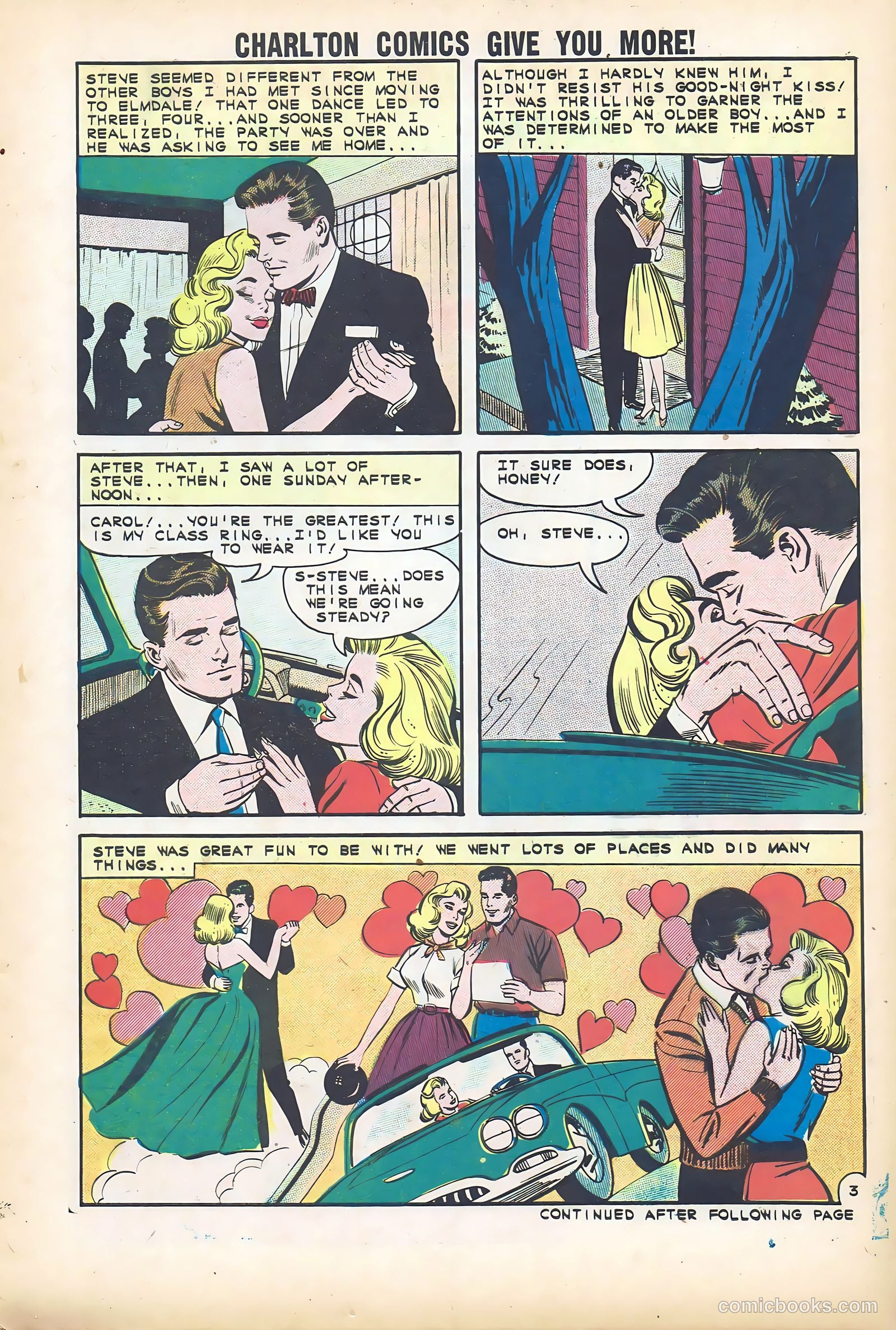 First Kiss #27 (1962) — page 5 of 36