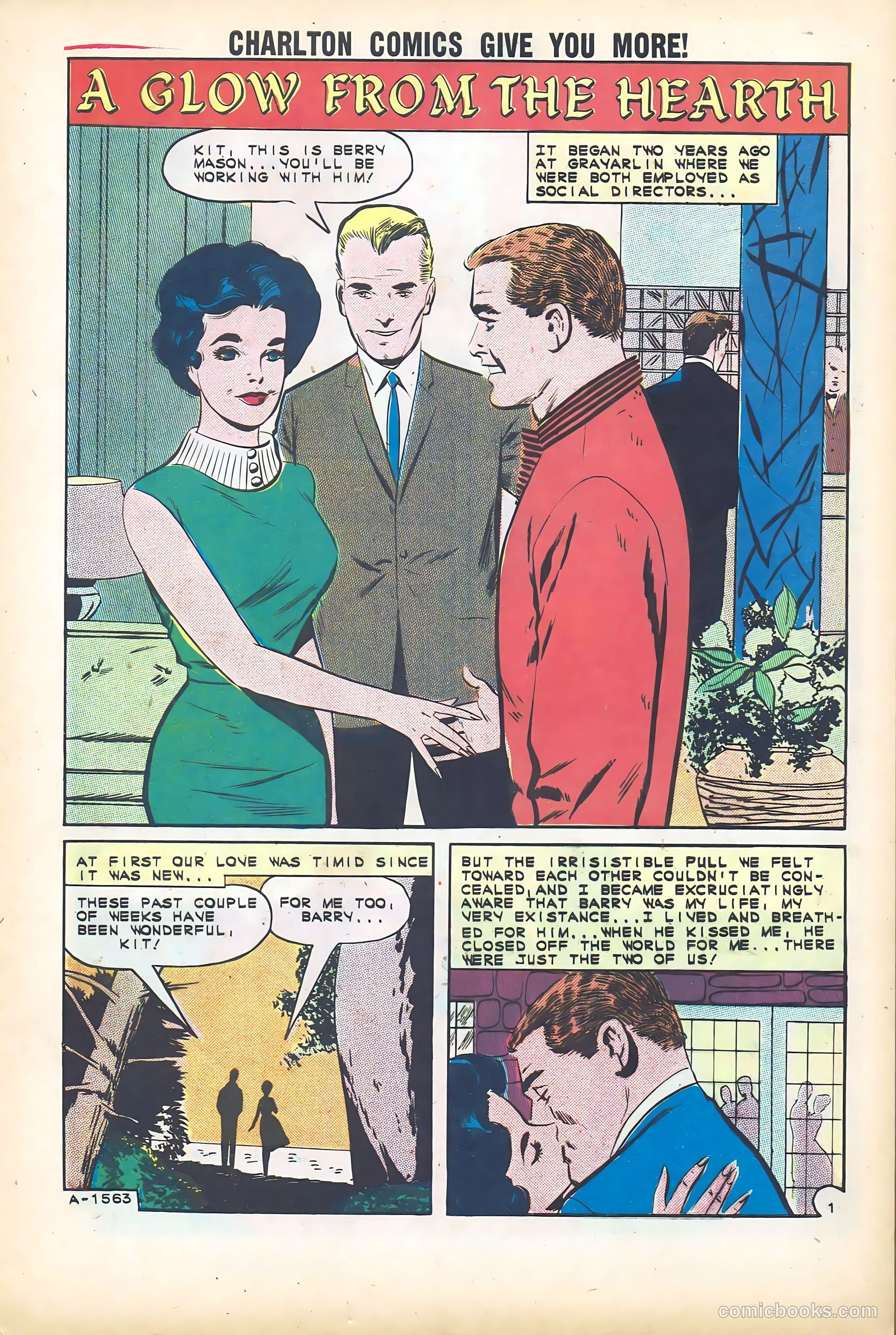 First Kiss #27 (1962) — page 9 of 36