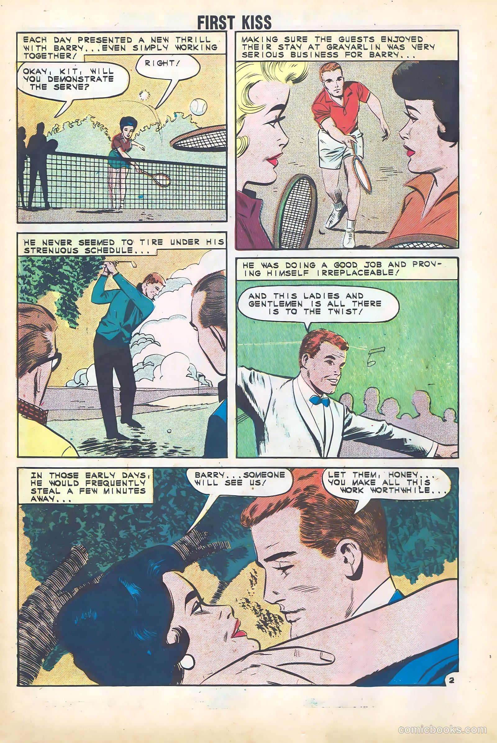 First Kiss #27 (1962) — page 10 of 36