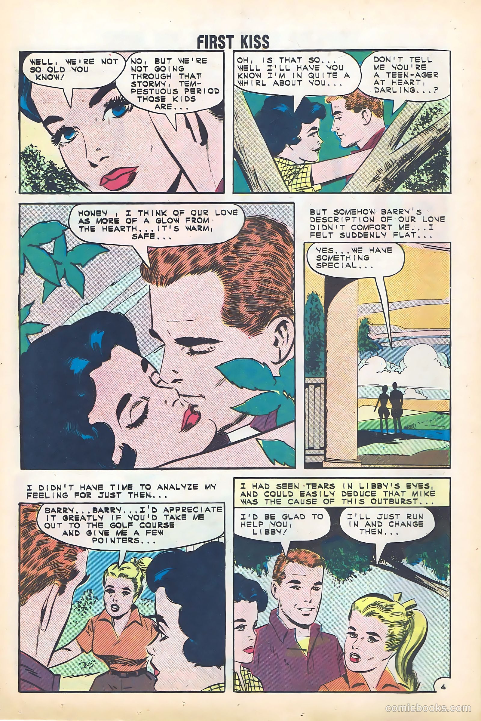 First Kiss #27 (1962) — page 12 of 36